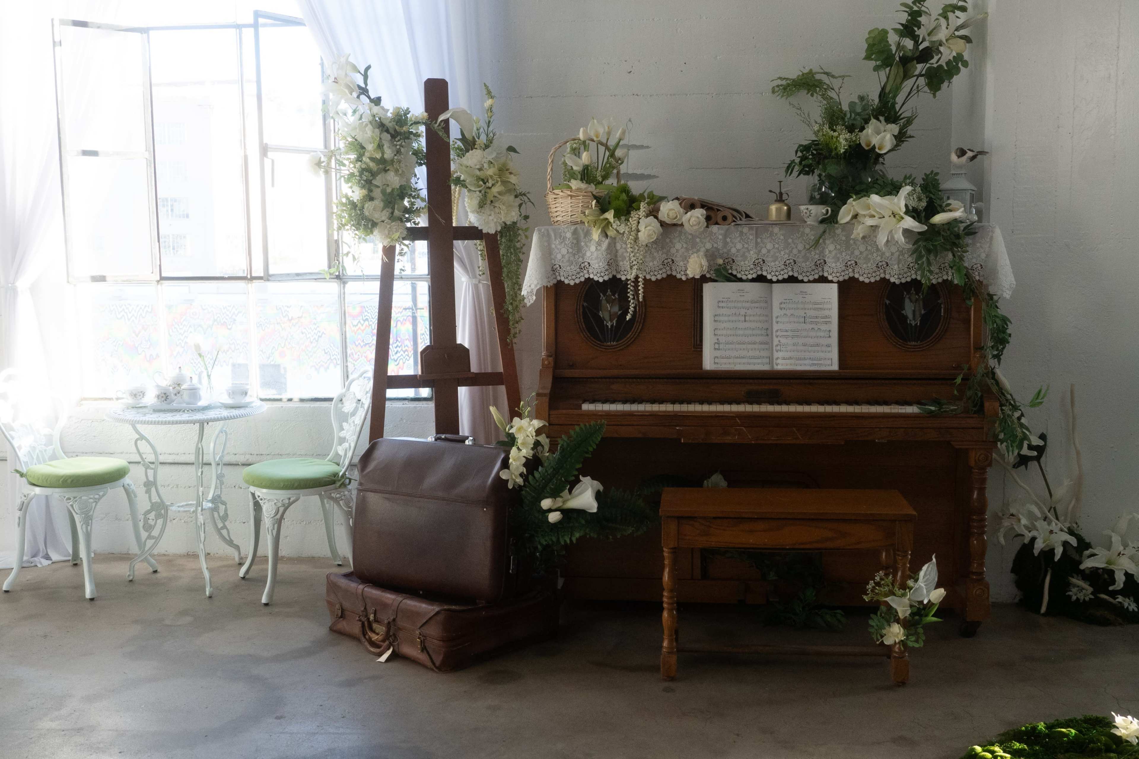 Whimsical Natural light Moss and flower space Image in Central LA, Los Angeles, CA