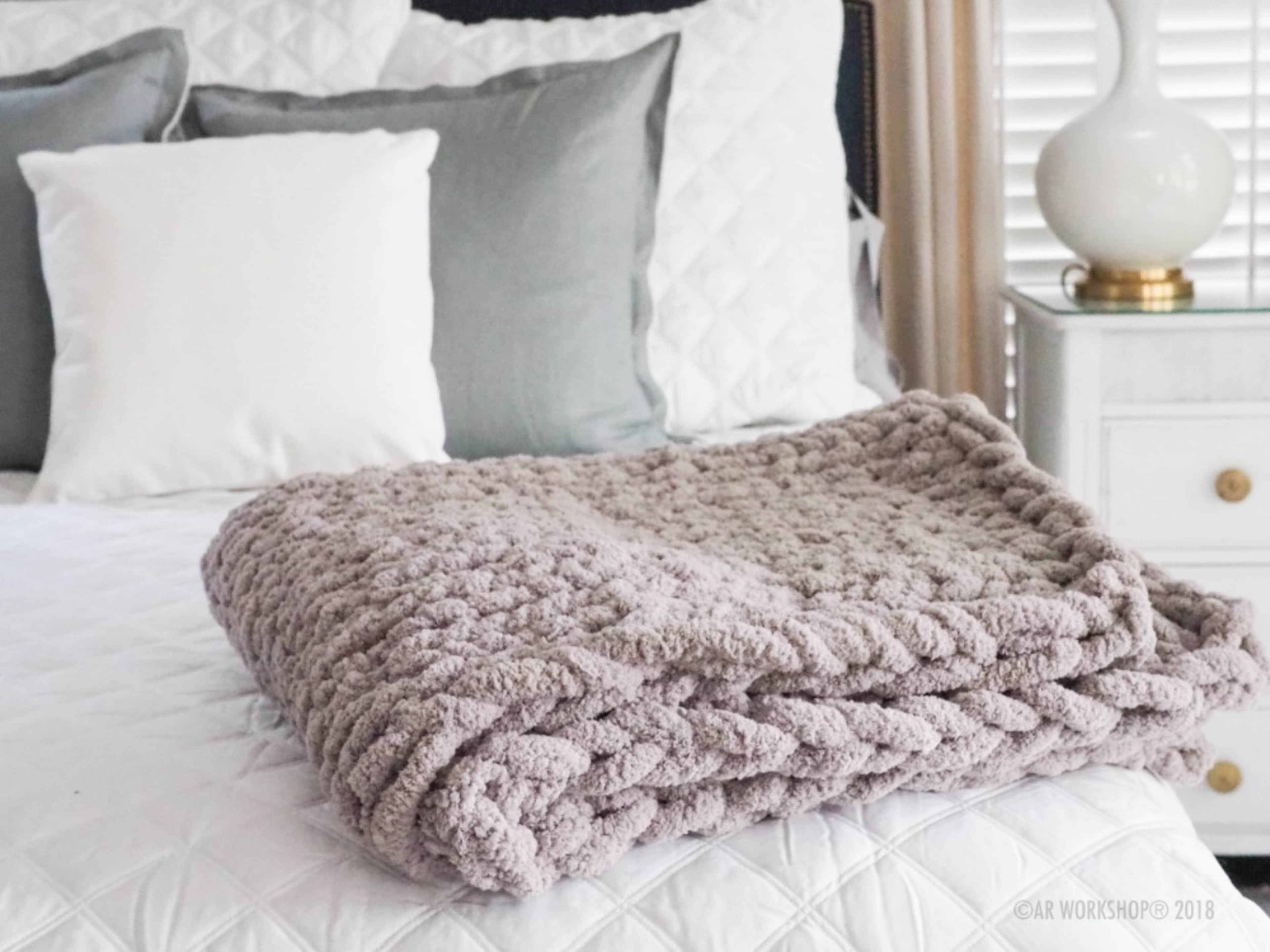 Chunky Knit Blanket Workshop