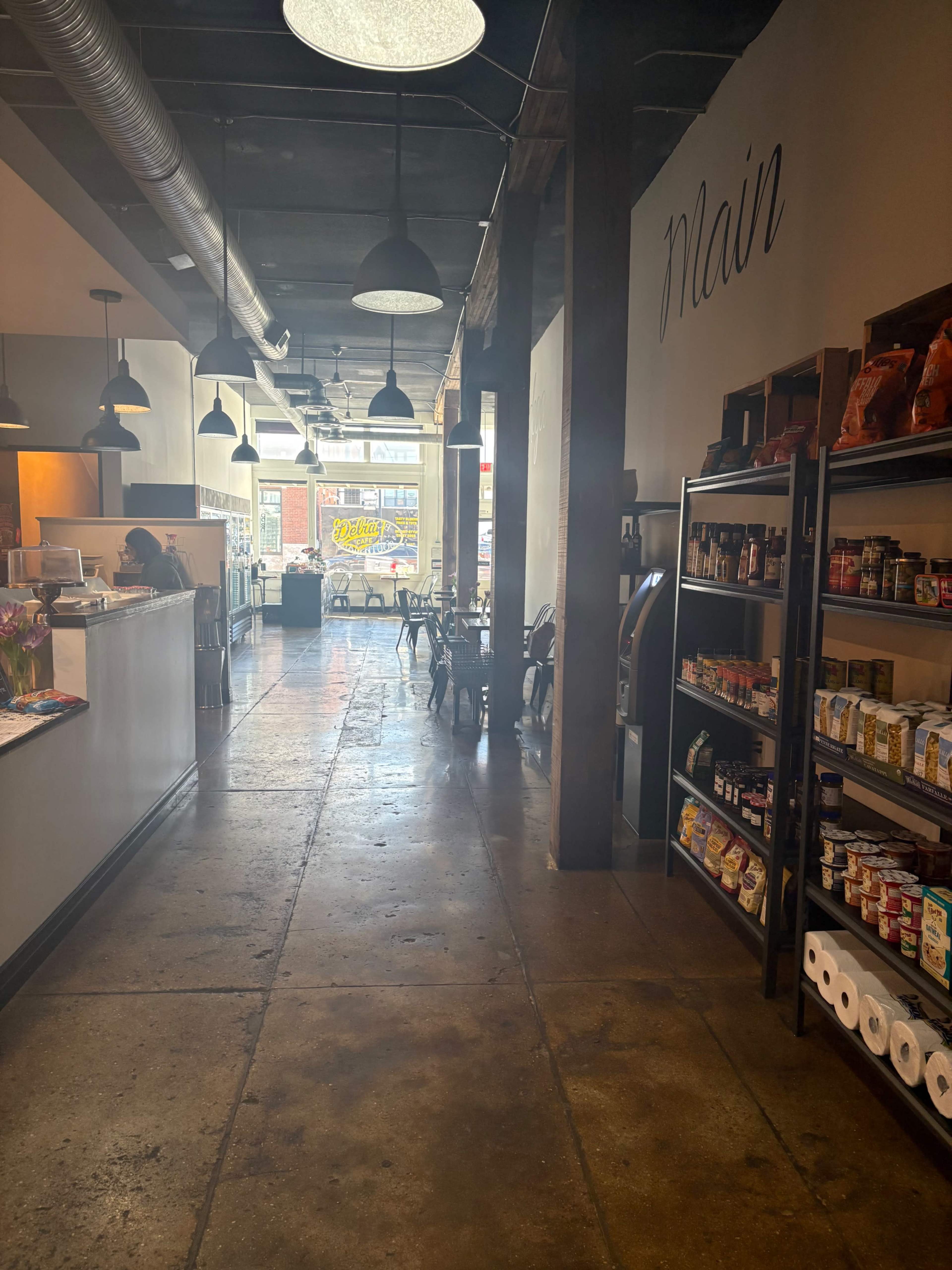 Charming cafe in an 1880’s  historic building located in the cultural district of the near Southside Fort Worth Image in Fort Worth, Fort Worth, TX