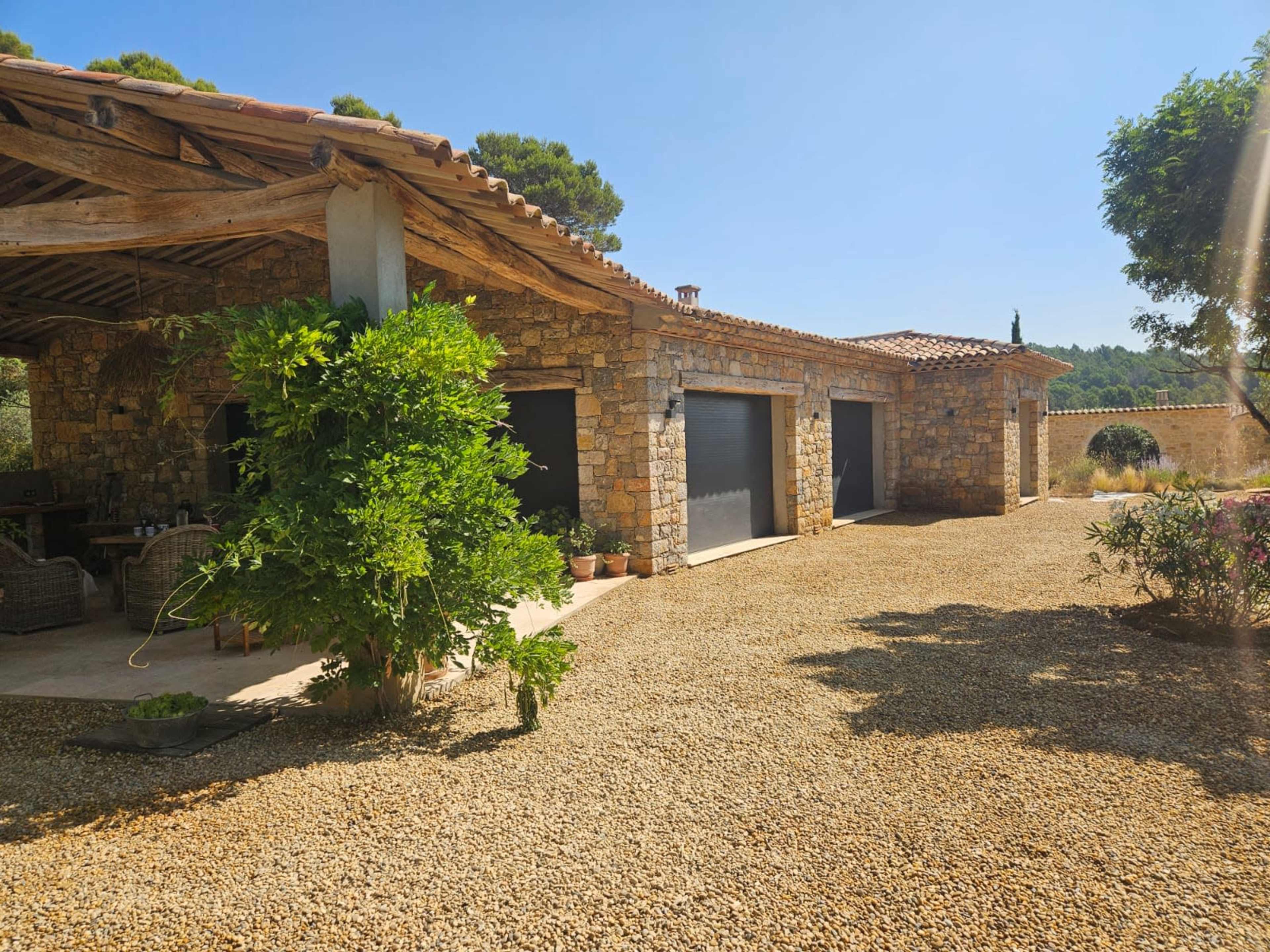 Villa Coquelicot - is in a tranquil, remote & private semi rural location.  Our Villa is located 2km from the village of Lorgues in a location that makes it ideal for a film or photoshoot. Image in , Lorgues