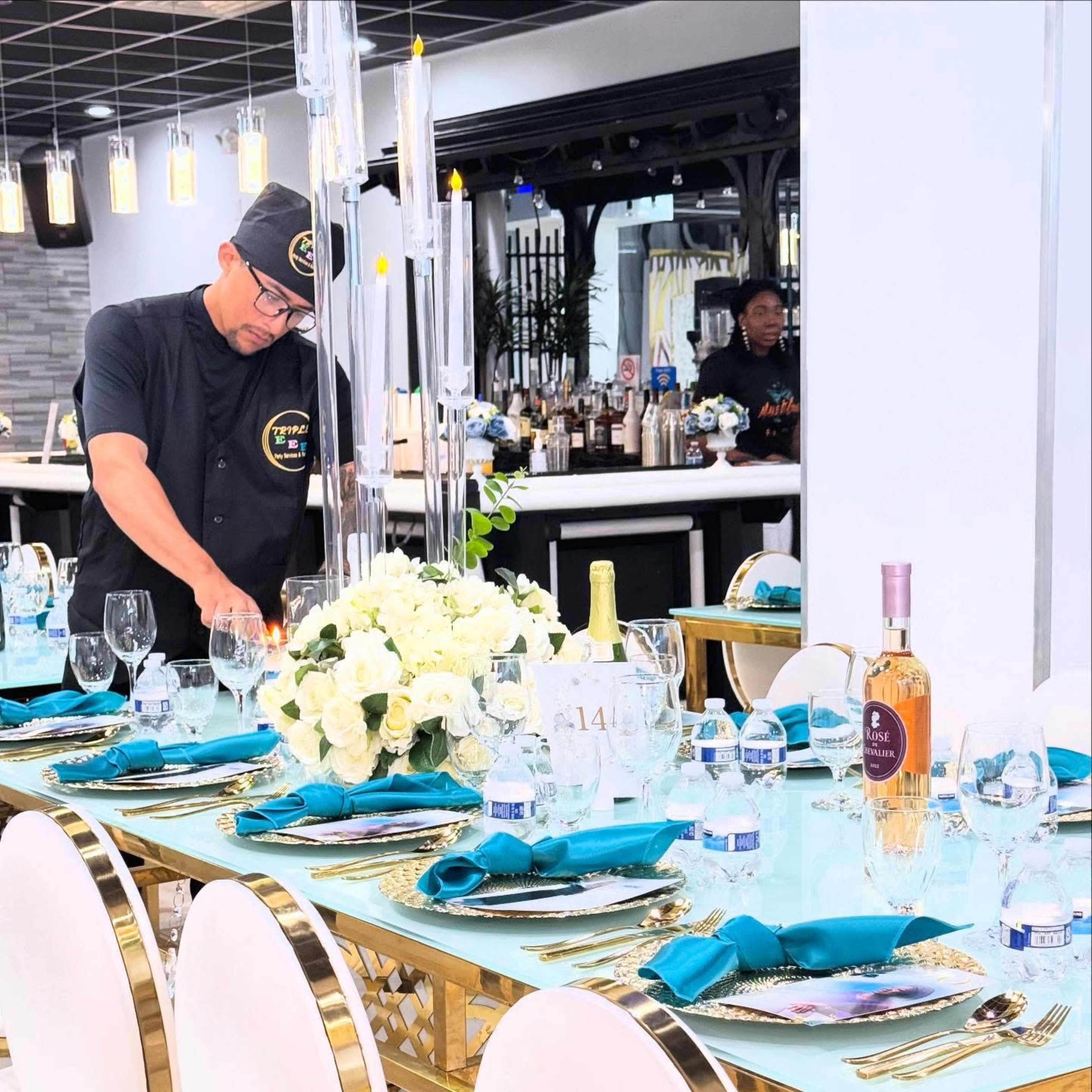 Evept Space, Cystal table and chair Image in Eldridge / West Oaks, Houston, TX
