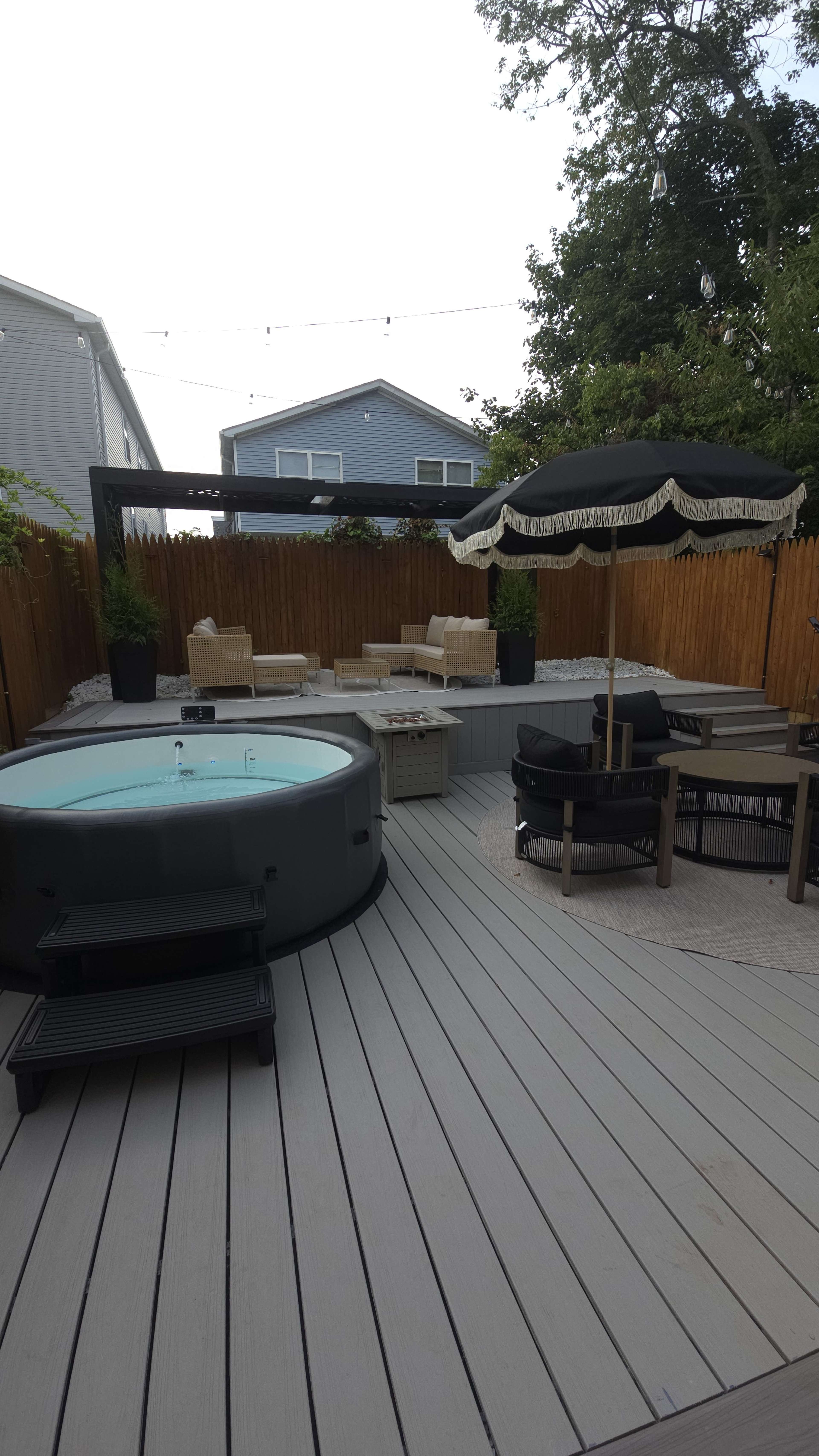 A Garden Escape With Hot Tub for Podcasts, Yoga, Interviews, photosshoots, Image in Central Ward, Newark, NJ