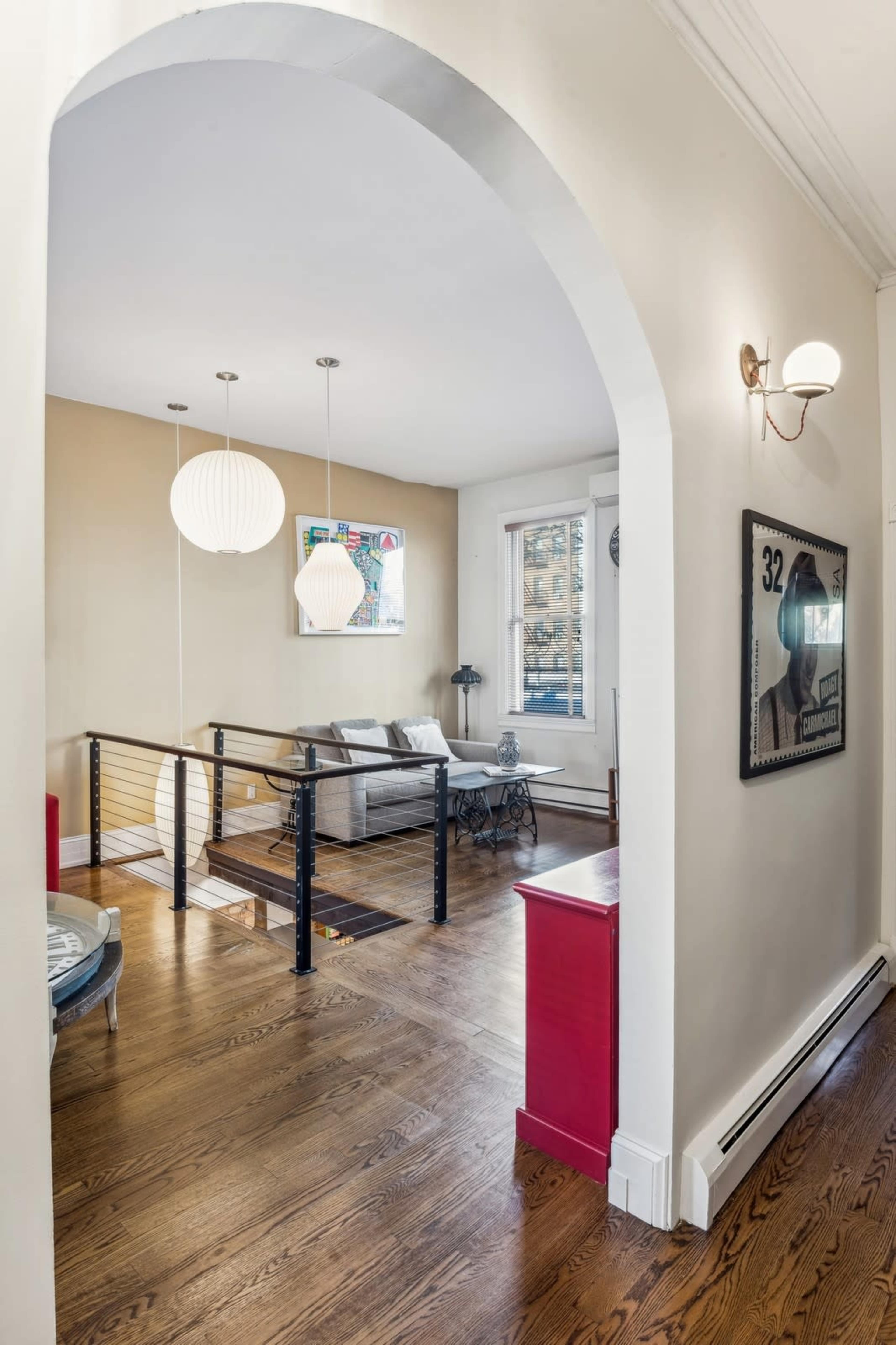 Landmarked Townhouse on Historic Street Image in Upper Manhattan, New York, NY