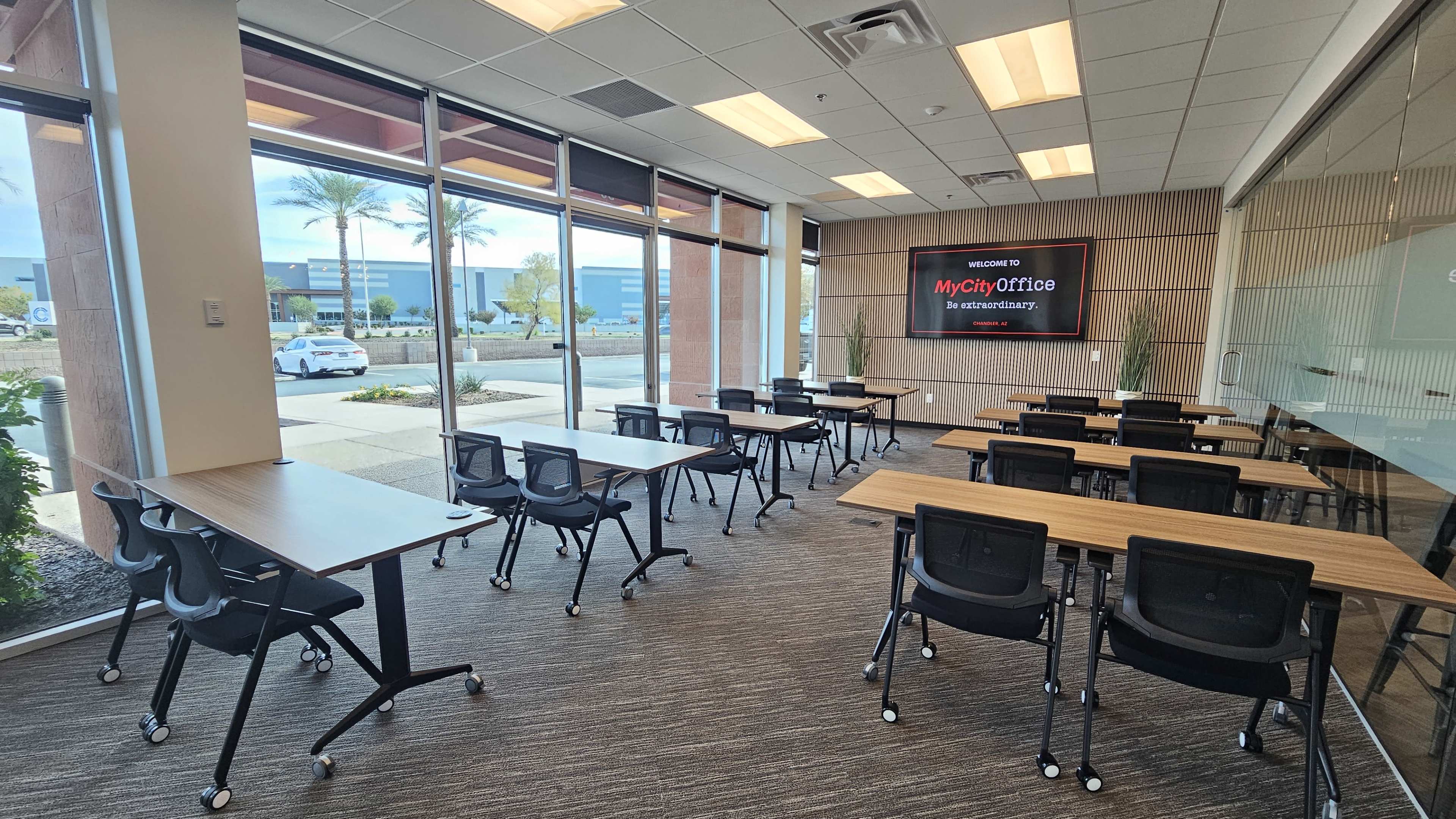 Bright and Open Flexible Meeting Space/Seminar/Event Room with a Great View Image in Chandler, Chandler, AZ