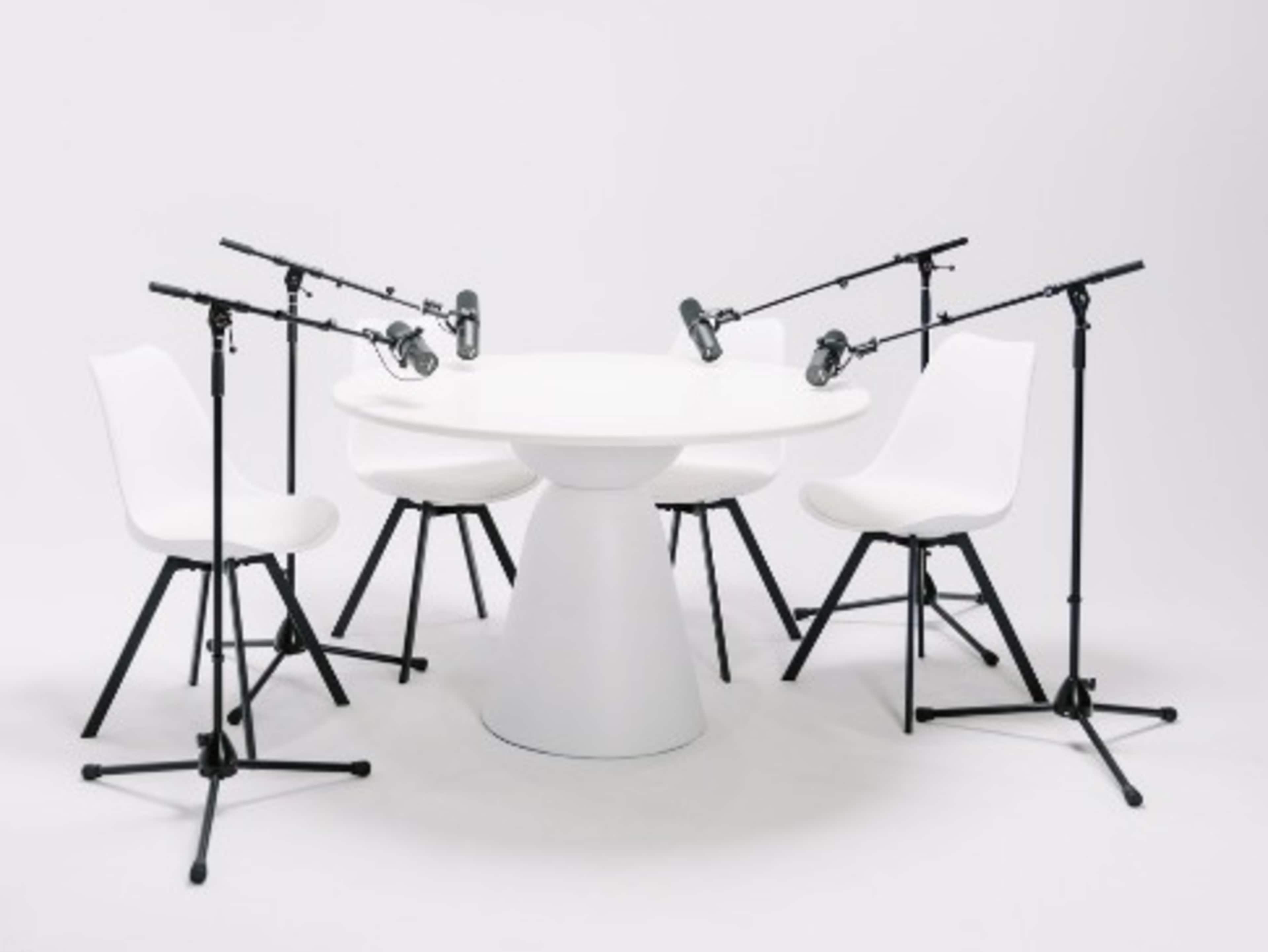 Four-Person Podcast Audio Kit