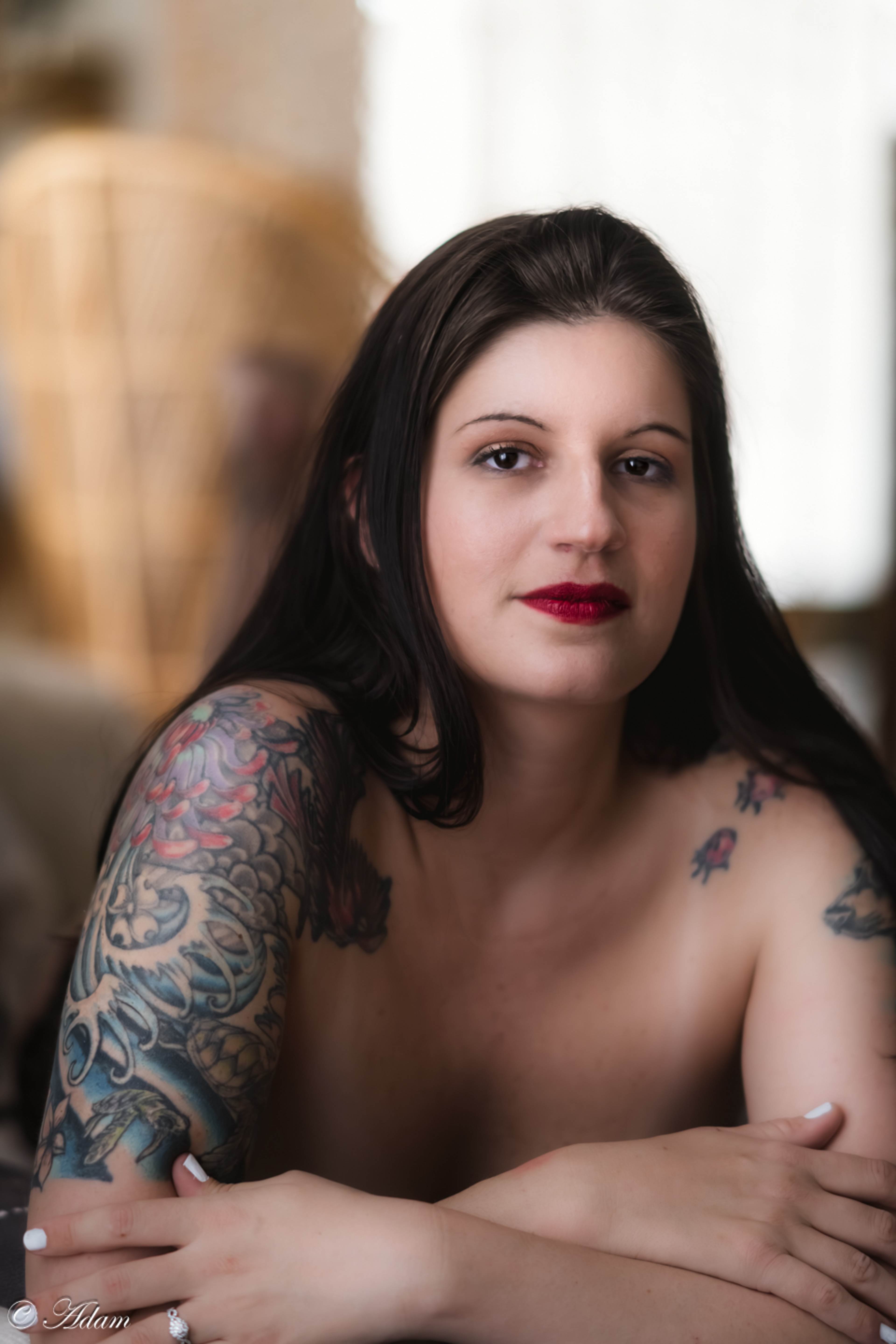 Boudoir photo shoot