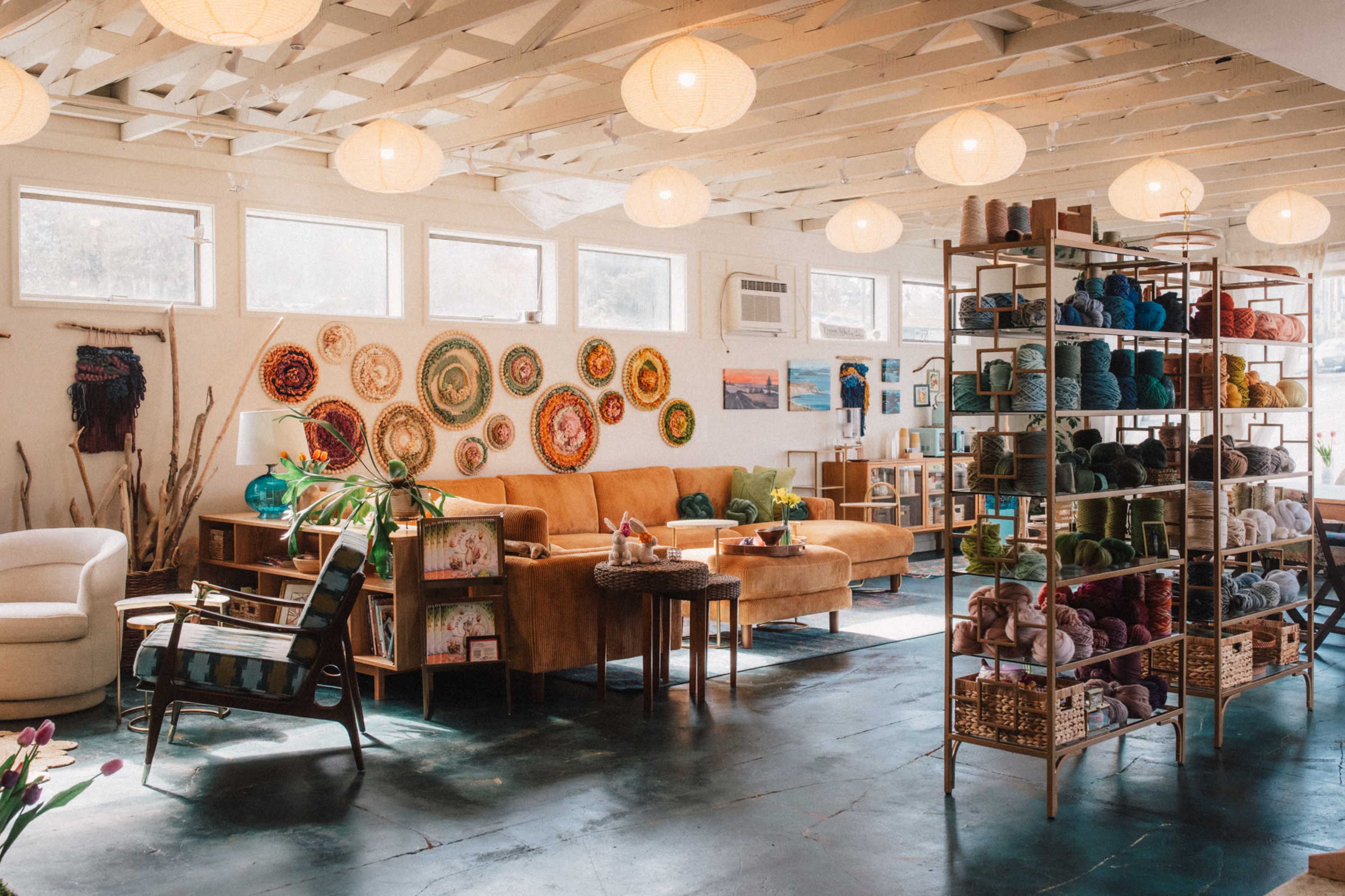 Serene Light-filled Weaving Studio, Boutique Venue for Workshops, Retreats & Small Events Image in Friday Harbor, Friday Harbor, WA