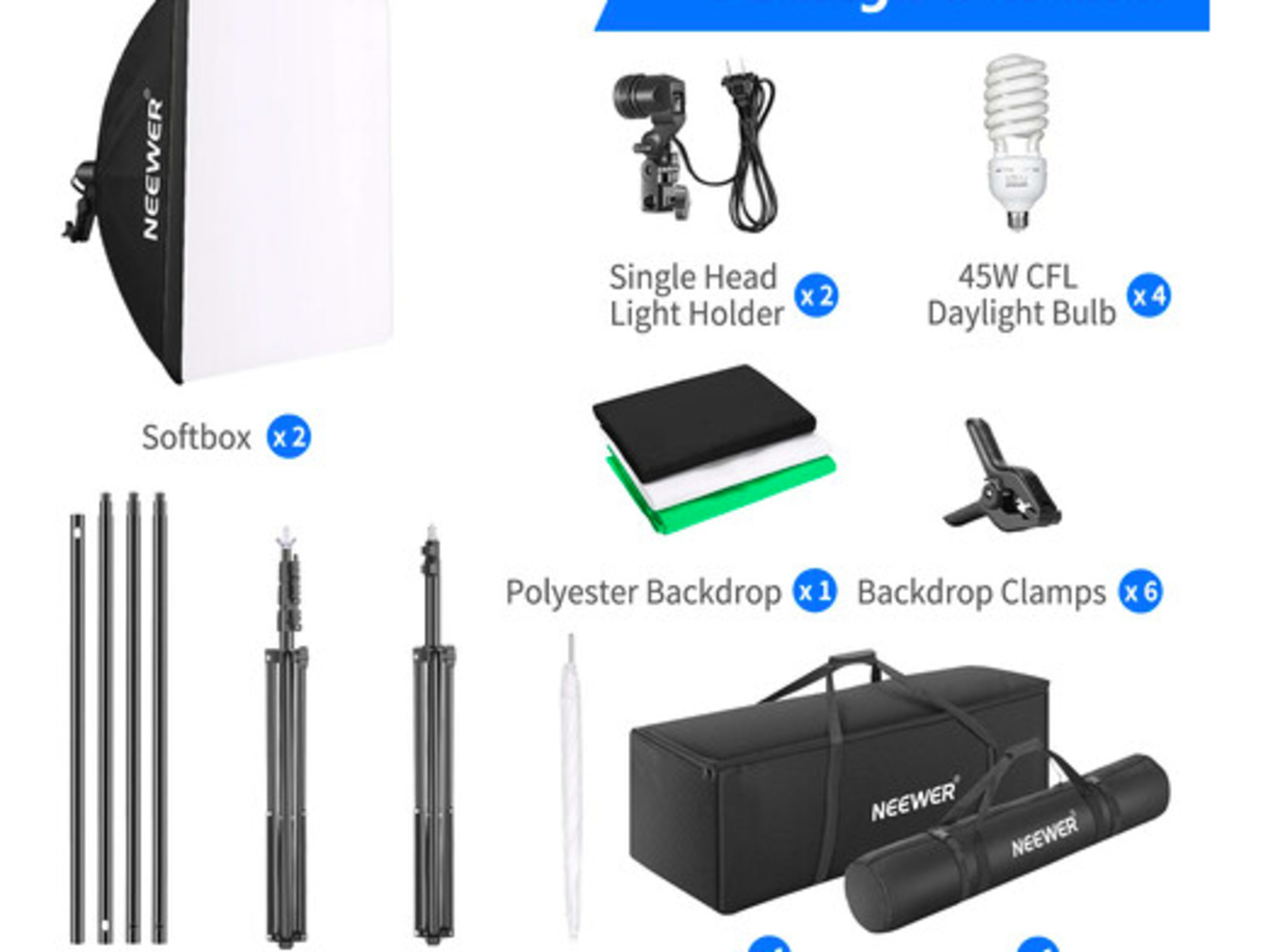 Photoshoot Setup Equipment