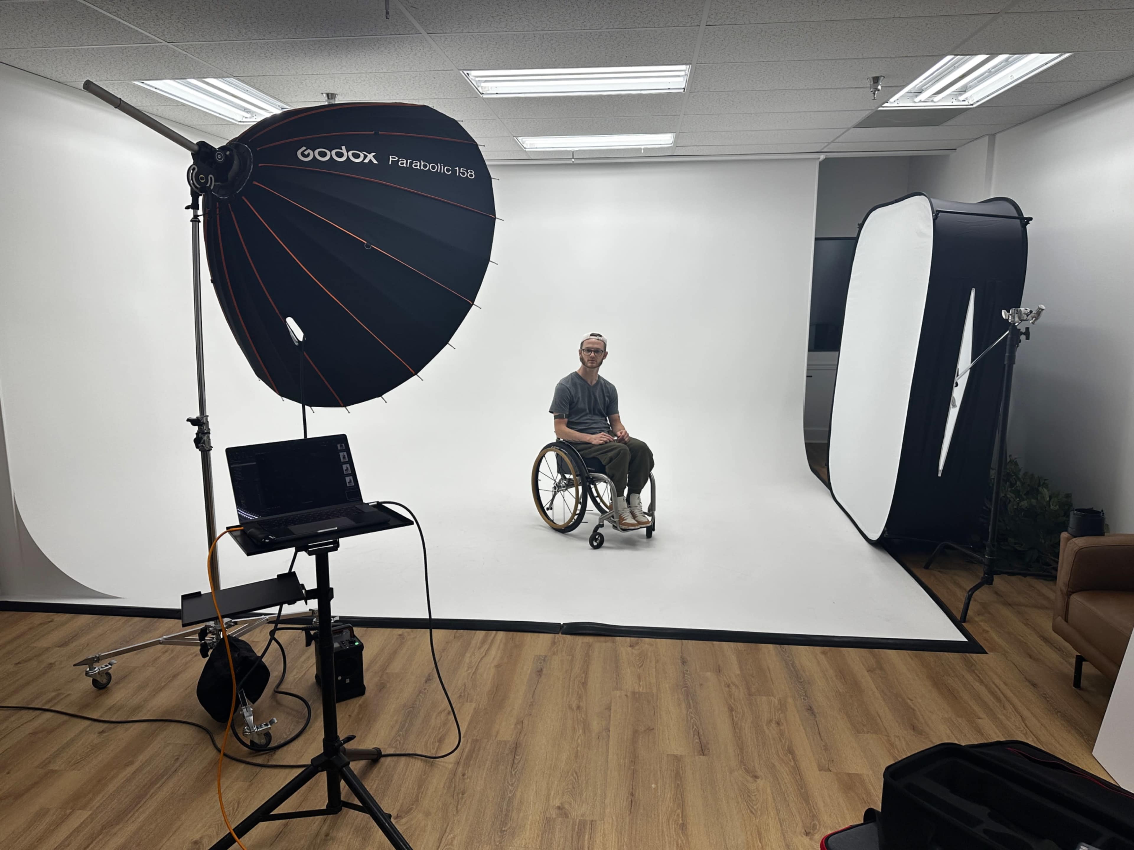 Photo Studio with 16’x12’ Cyc Wall Image in Hilton Head Island, Hilton Head, SC
