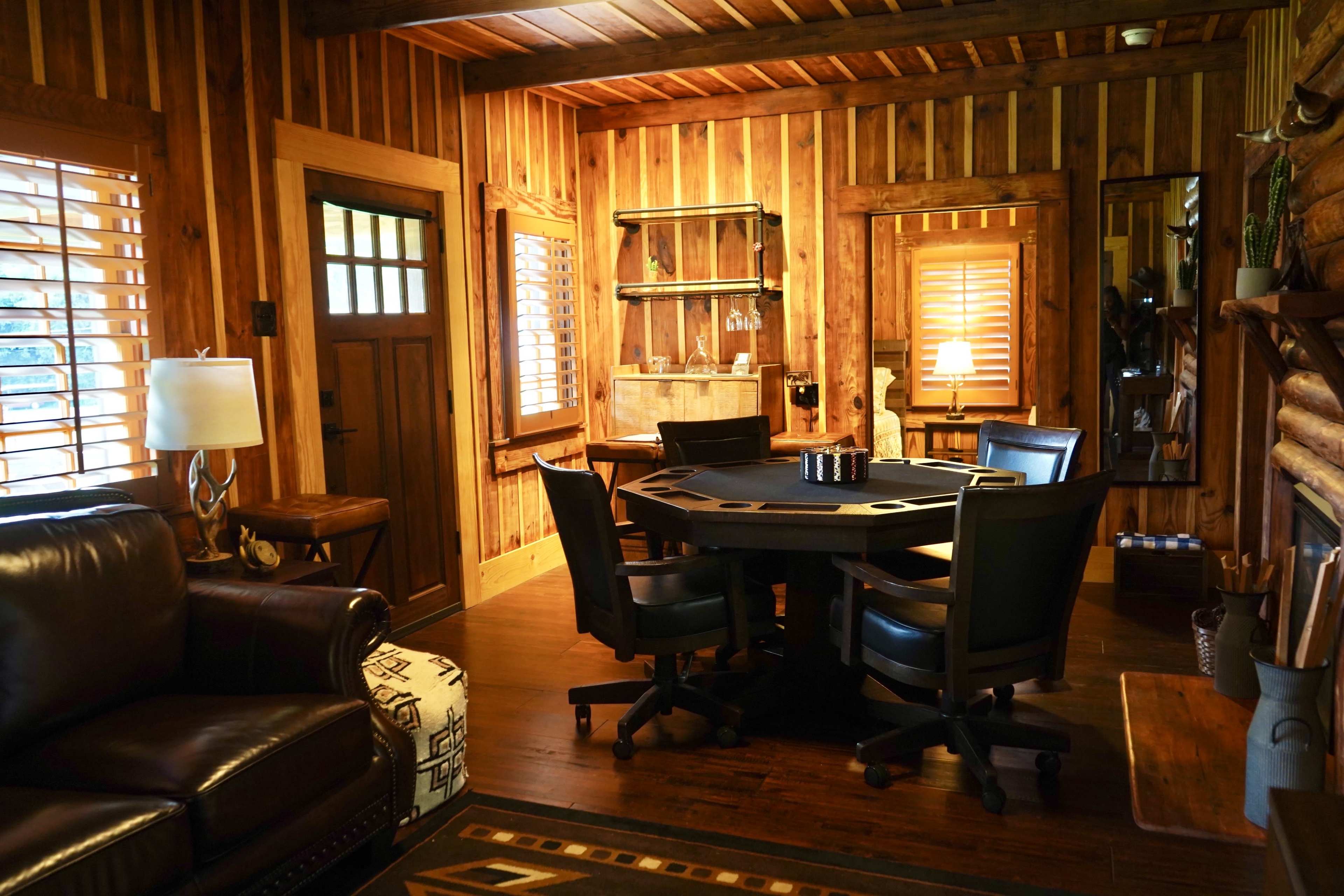 Rustic Cabin Hideaway with Natural Light & Wooded Views Image in , Stone Mountain, GA