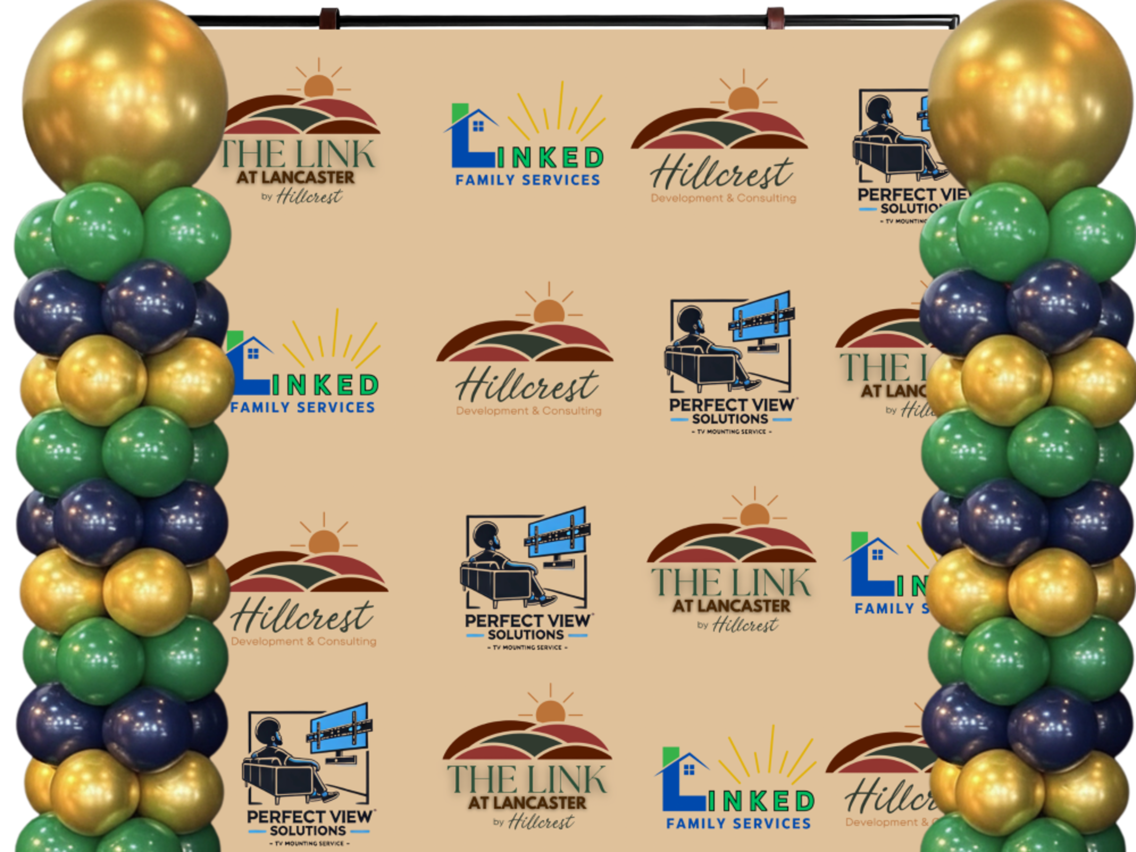 Step and Repeat Backdrop Banner