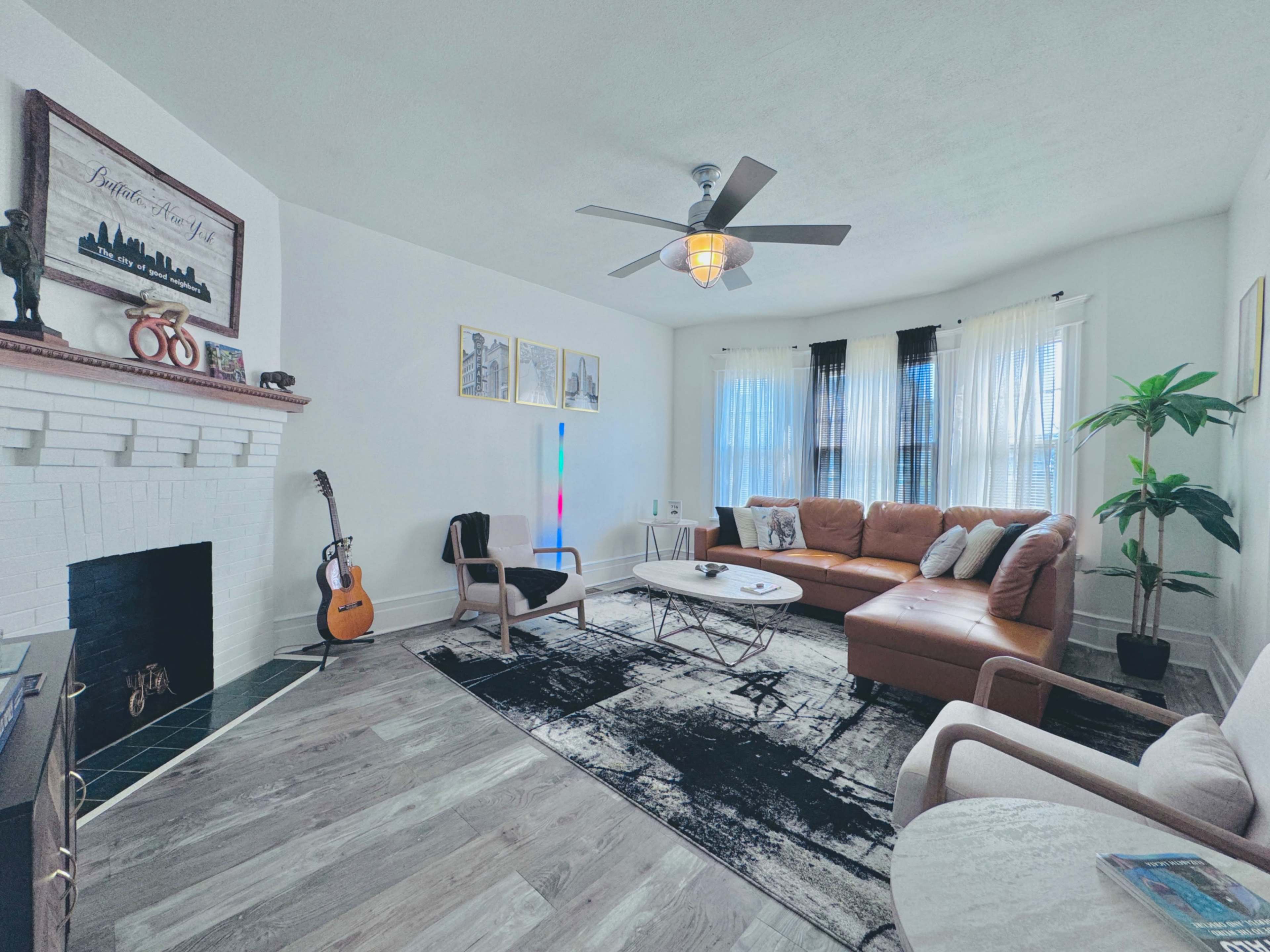 Top 1% Airbnb themed for all things  Buffalo decor Image in Leroy, Buffalo, NY
