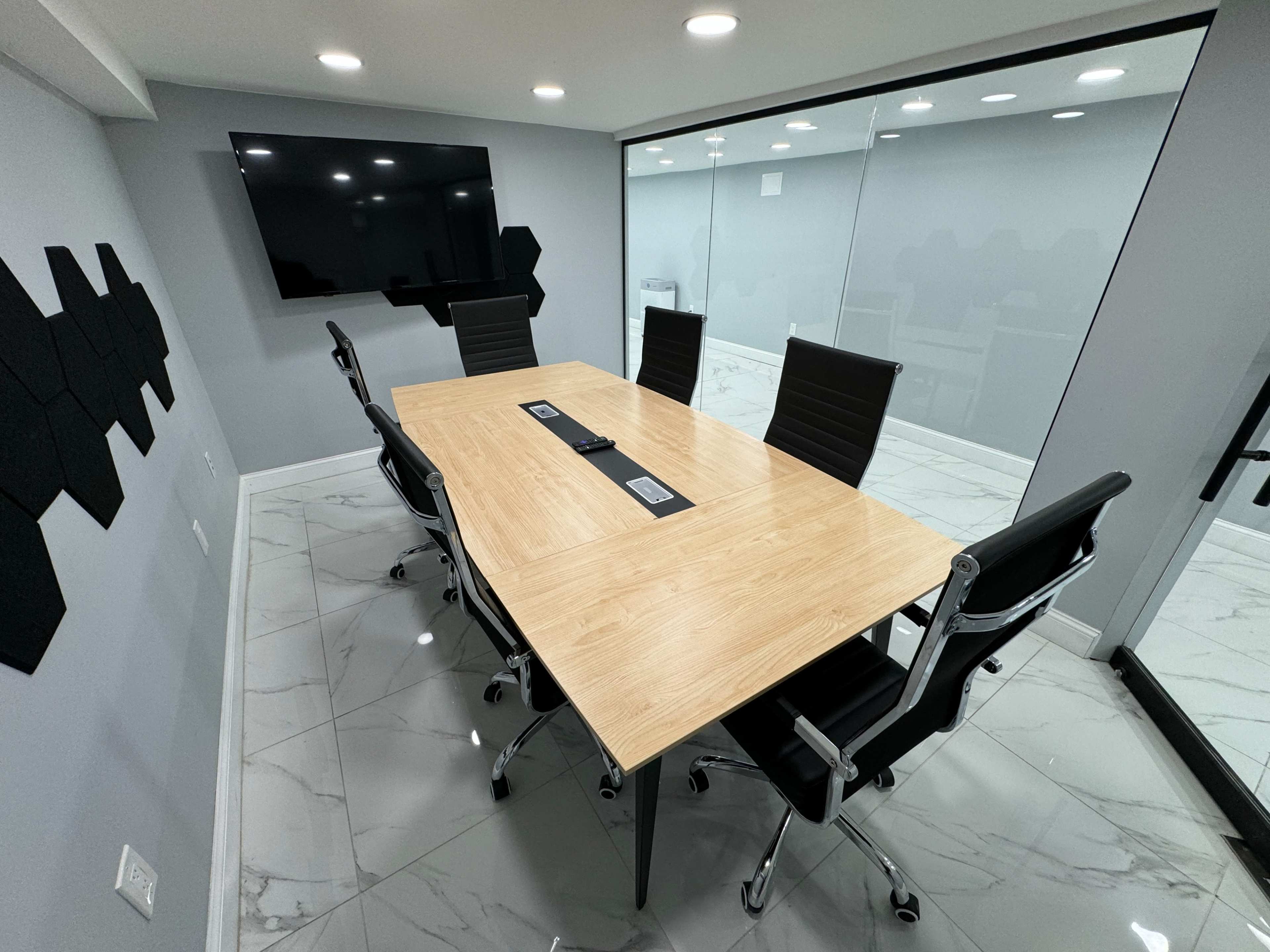Modern Conference Room in Prime Urban Hub Image in Bayside, flushing, NY