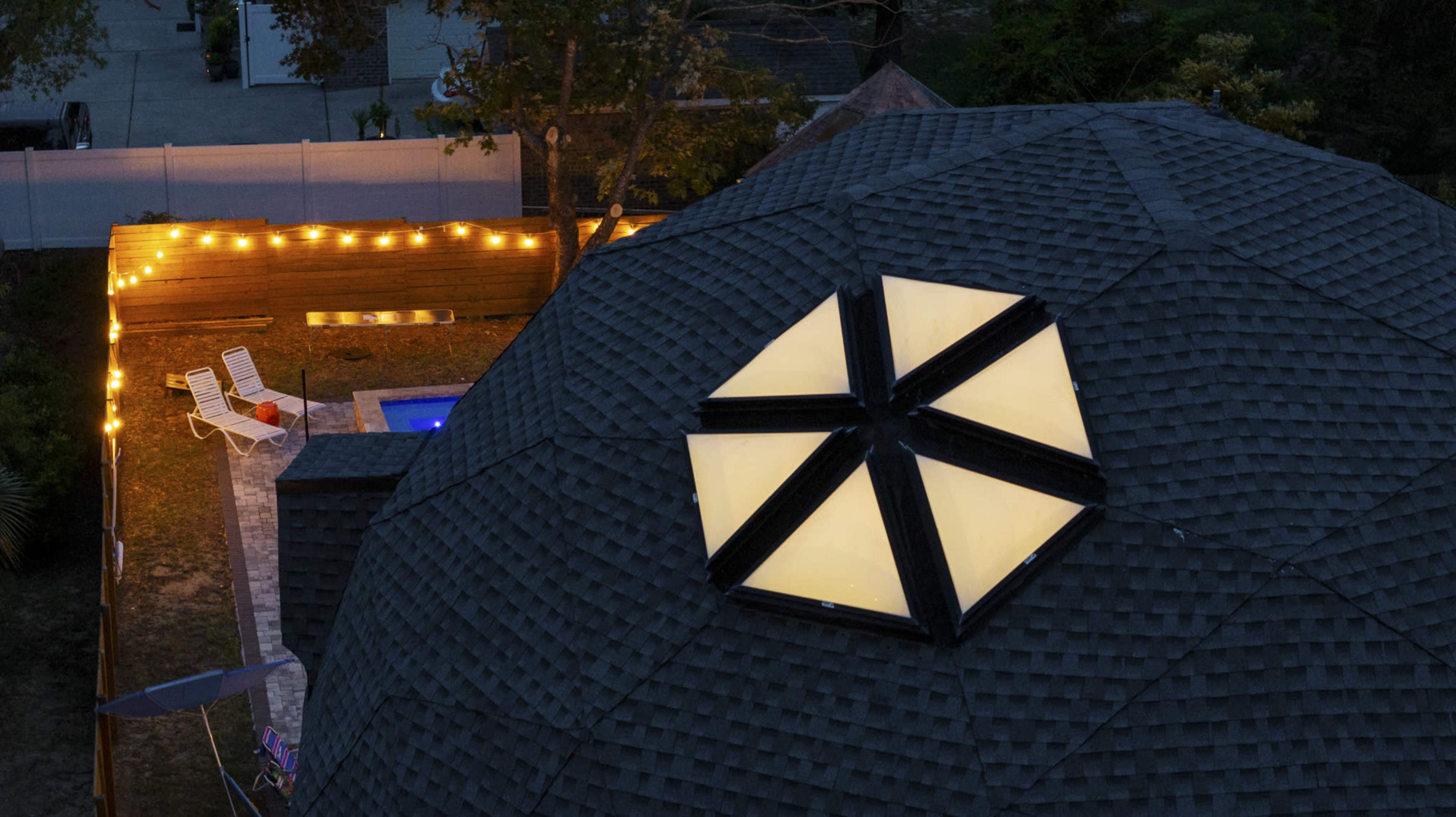 Geodesic Dome Home with Private Pool/Spa near White Sand Beach Image in North Myrtle Beach, North Myrtle Beach, SC