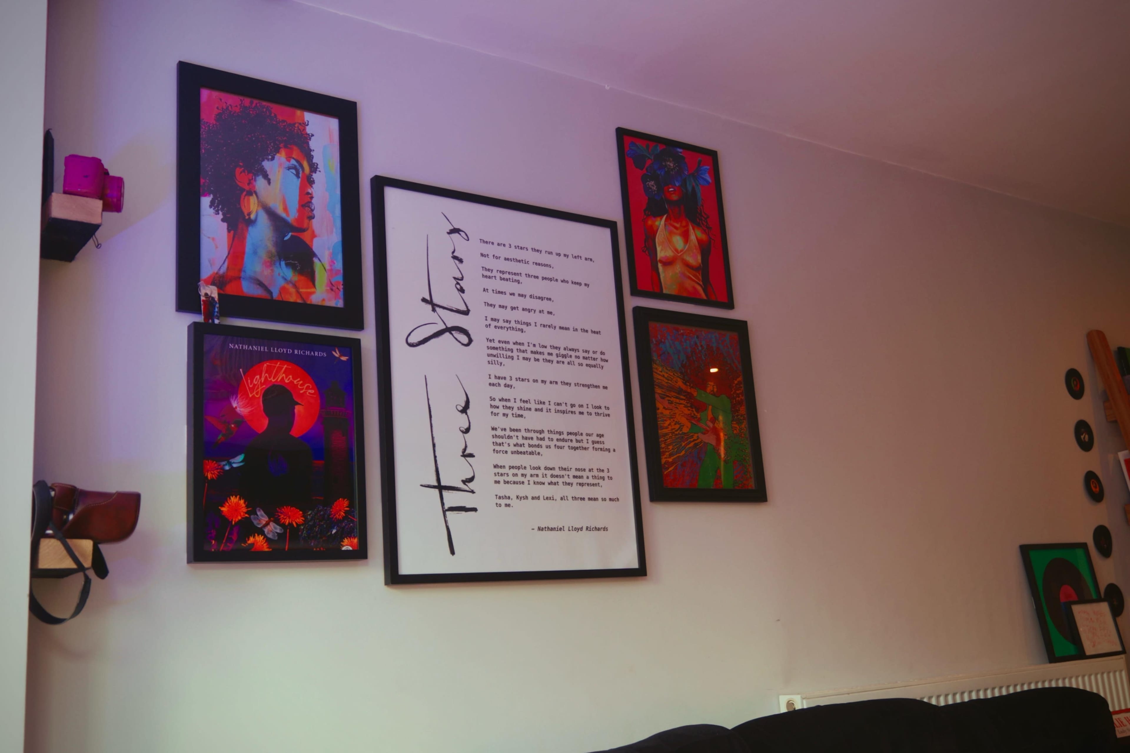 Stylish, Eclectic Apartment with Unique Artistic Design Image in Manchester, Manchester, ENG