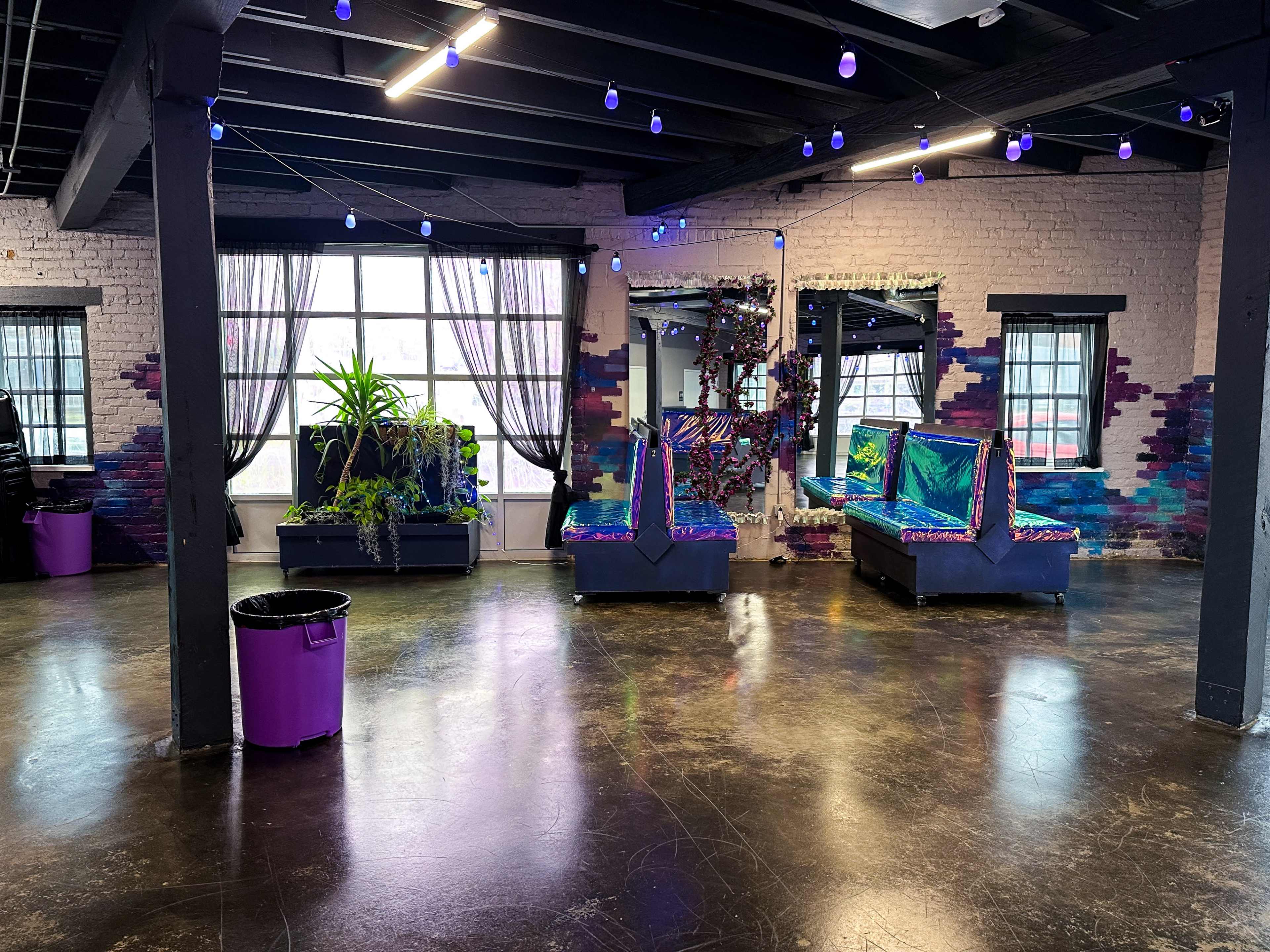 Vibrant, colorful, open plan, multi-use event space Image in Blackwell, Richmond, VA