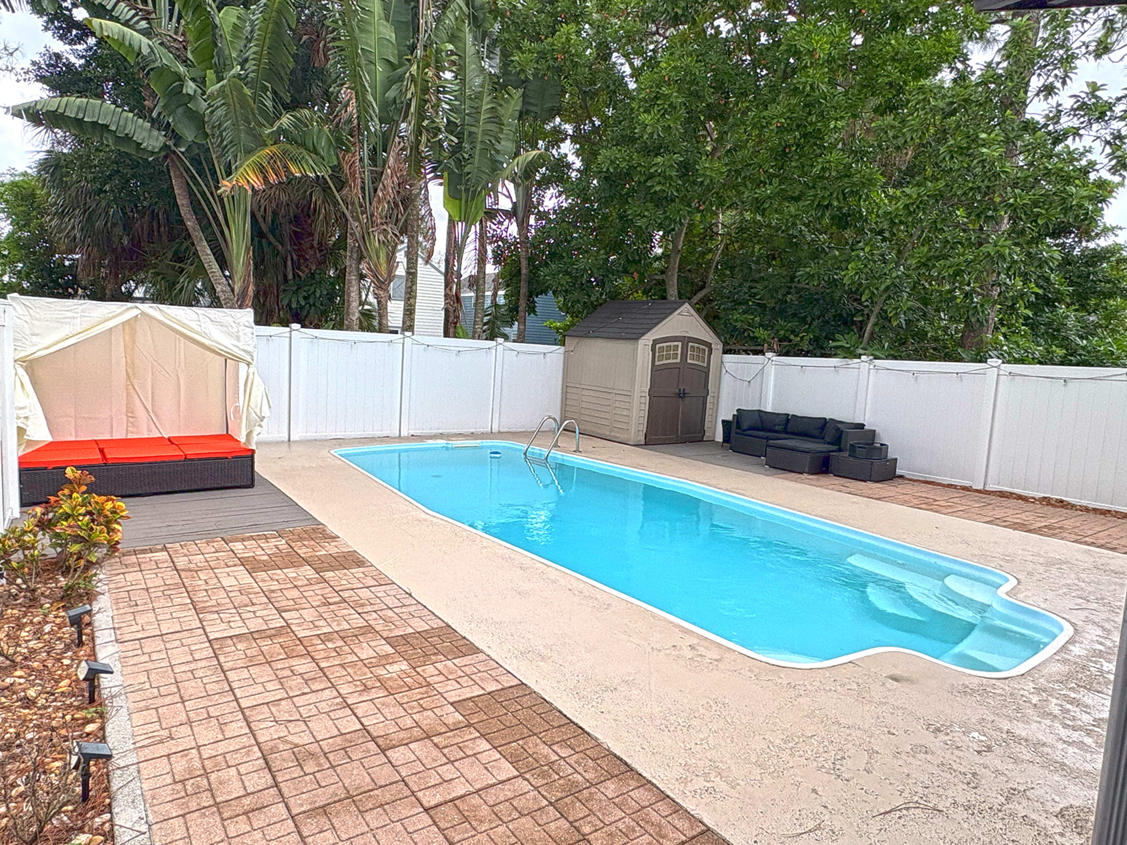 The backyard oasis pool Image in Lakeside Green, west palm beach, FL