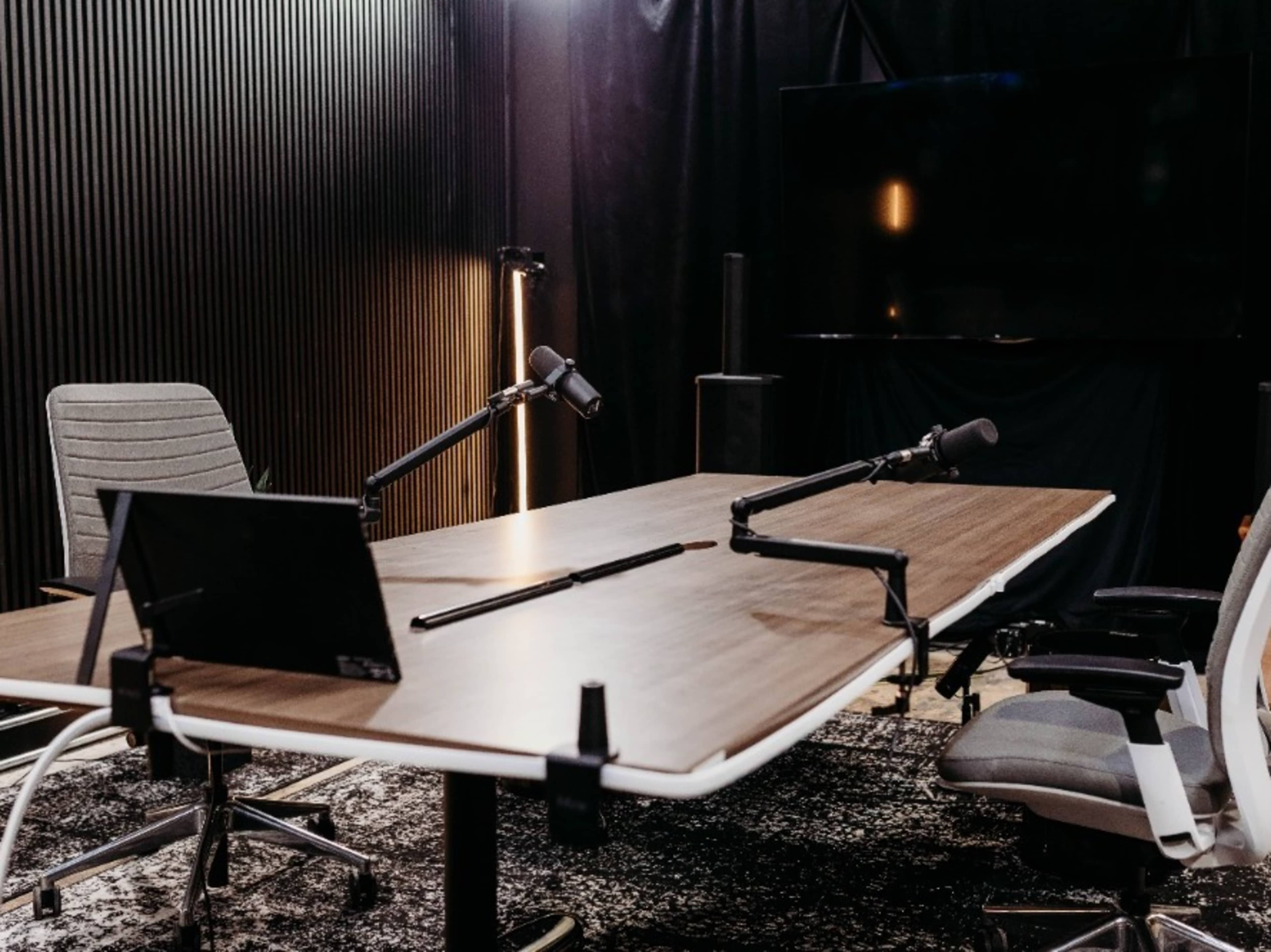 Podcast Studio with Tech