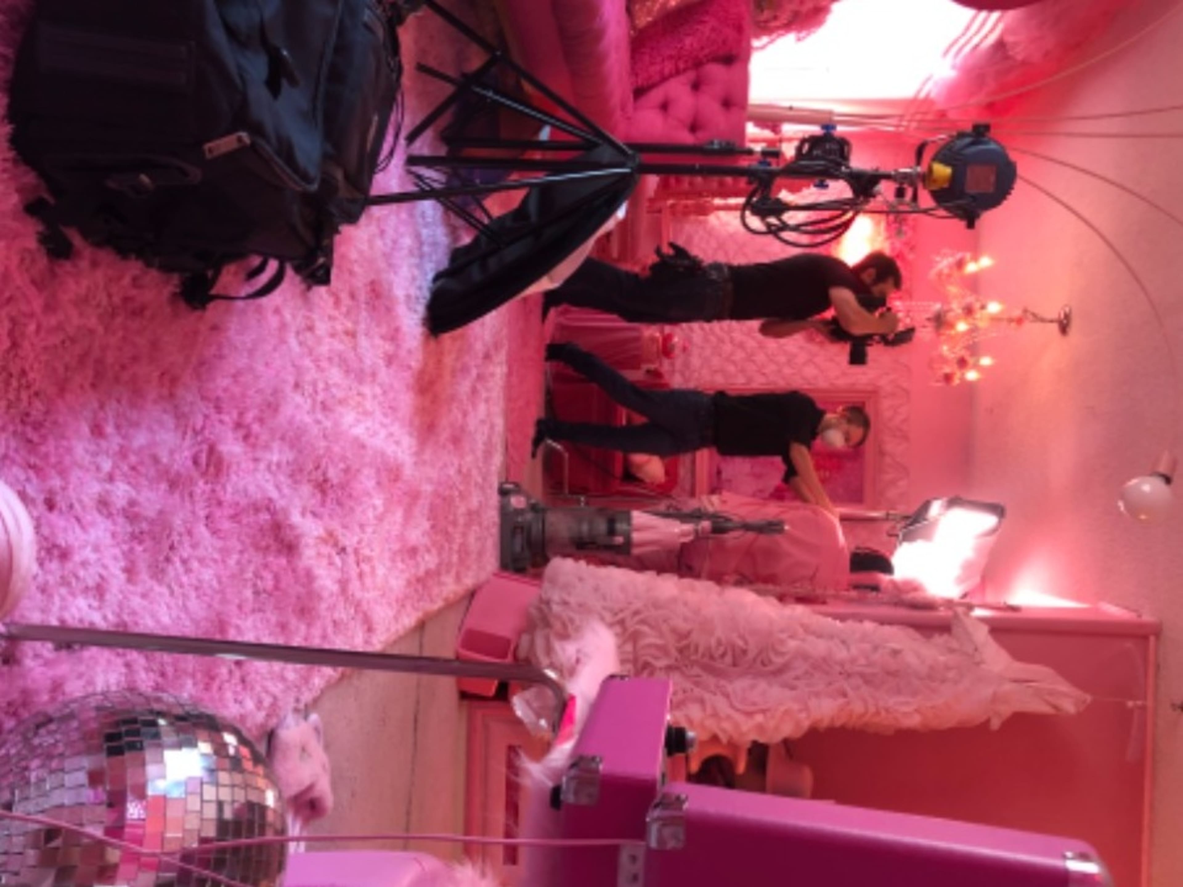 FILMING ... OF ANY KIND -EVEN BEHIND THE SCENES 