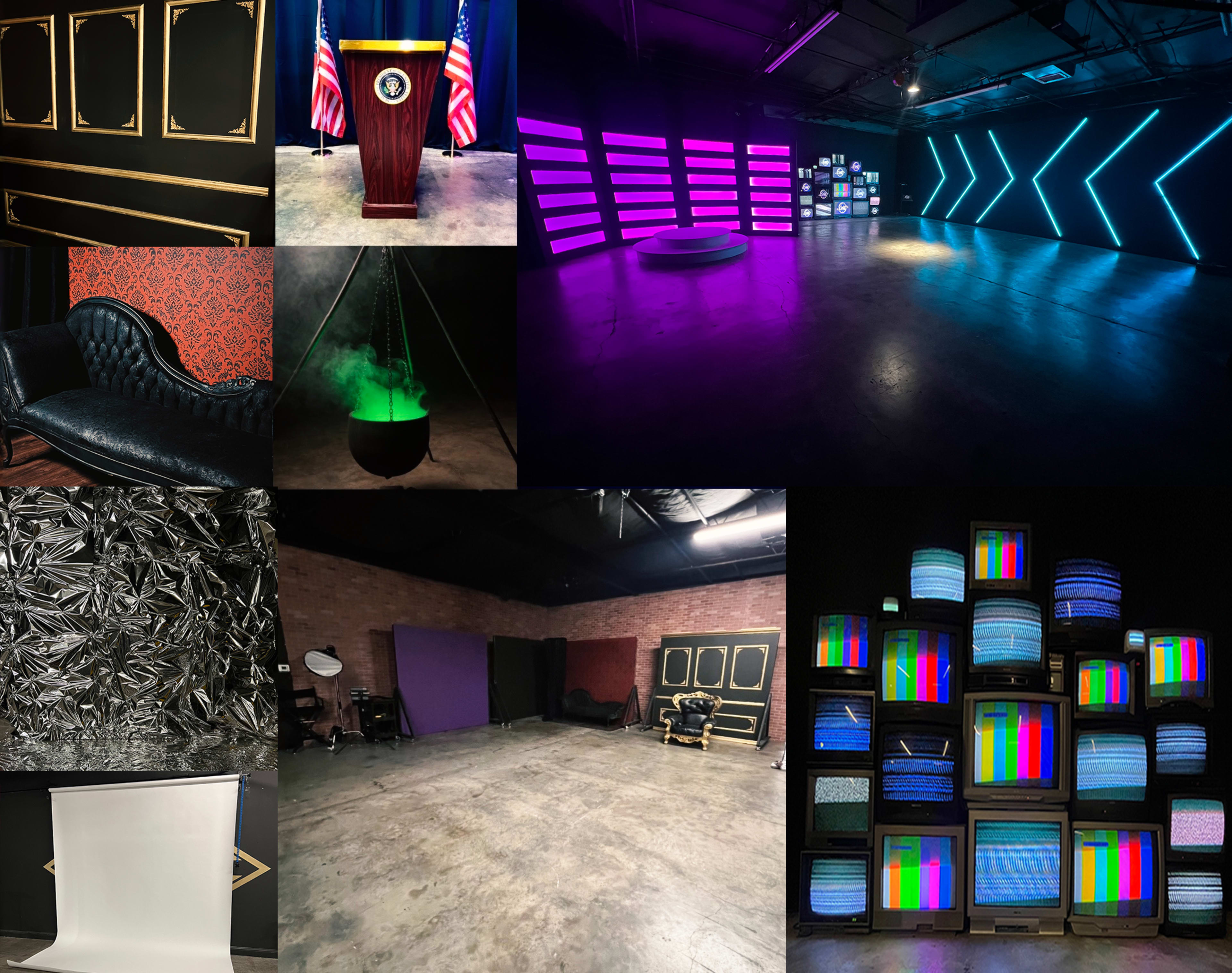 Creative Film & Photo Studio w/ Multiple sets & Vehicle Access / warehouse | Orbit Studios Image in Northgreen Park, Houston, TX
