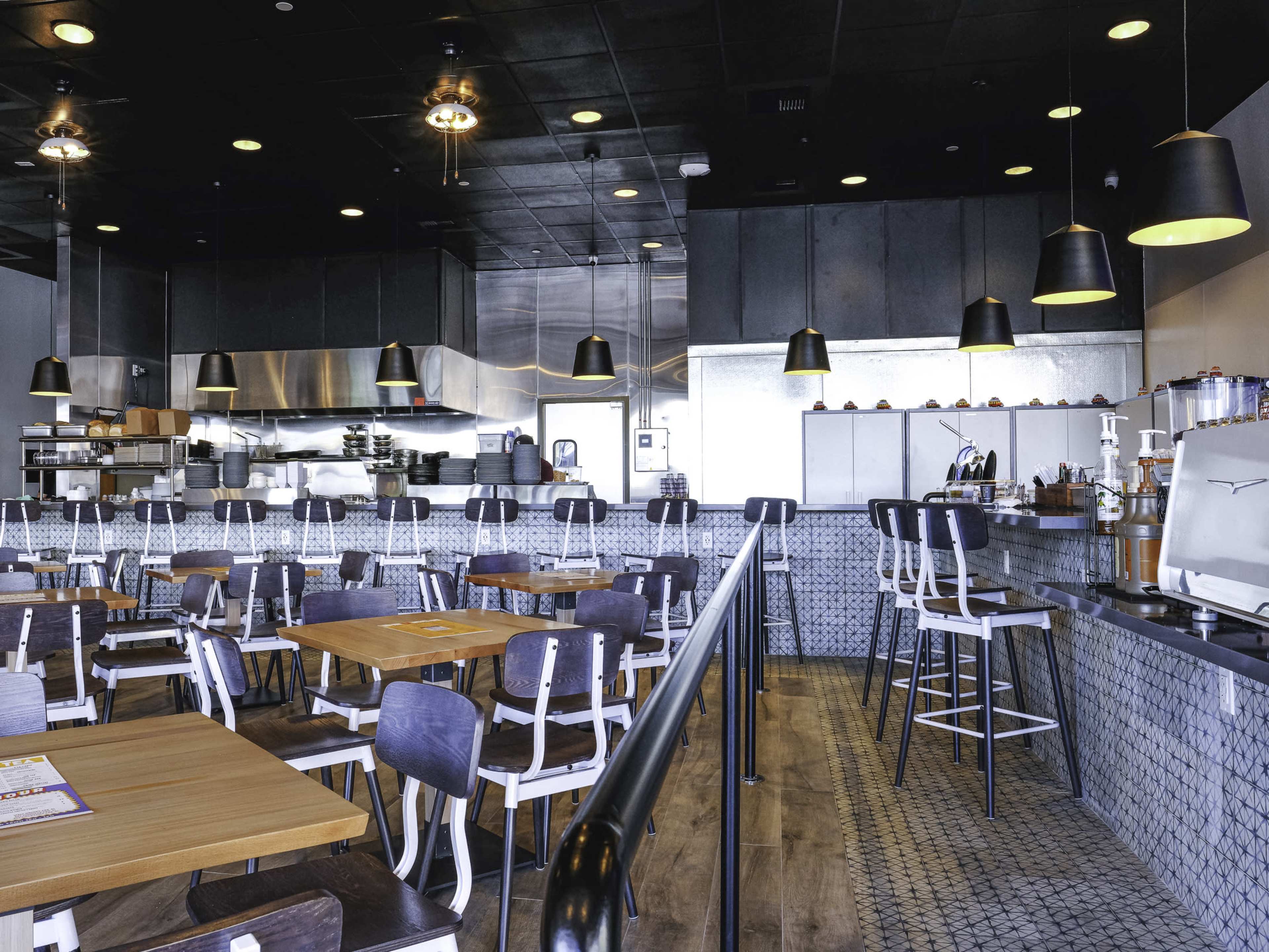 Industrial Chic Restaurant Coffee Bar with Patio Image in Green Valley Ranch, Henderson, NV