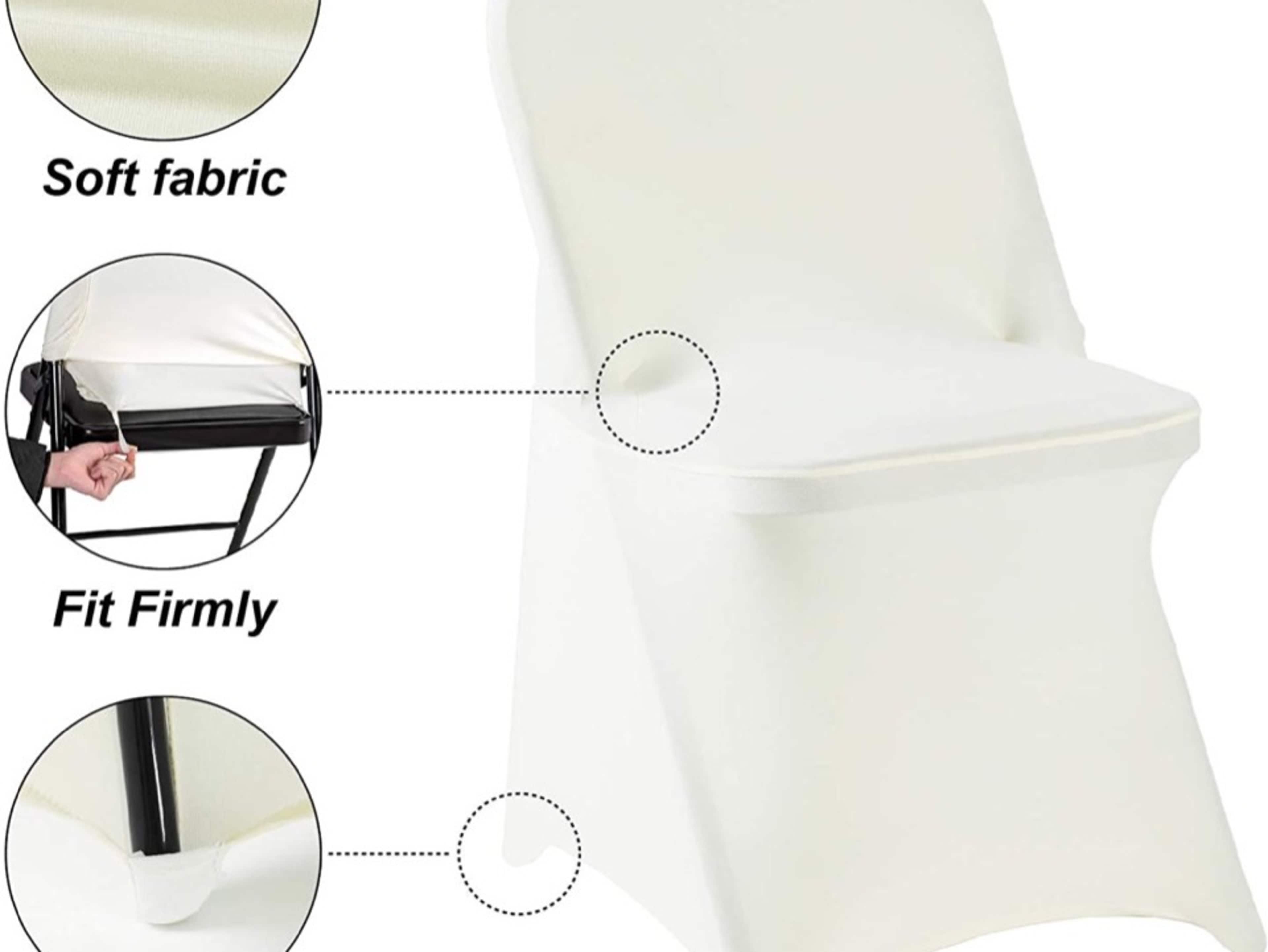 Ivory Chair Cover