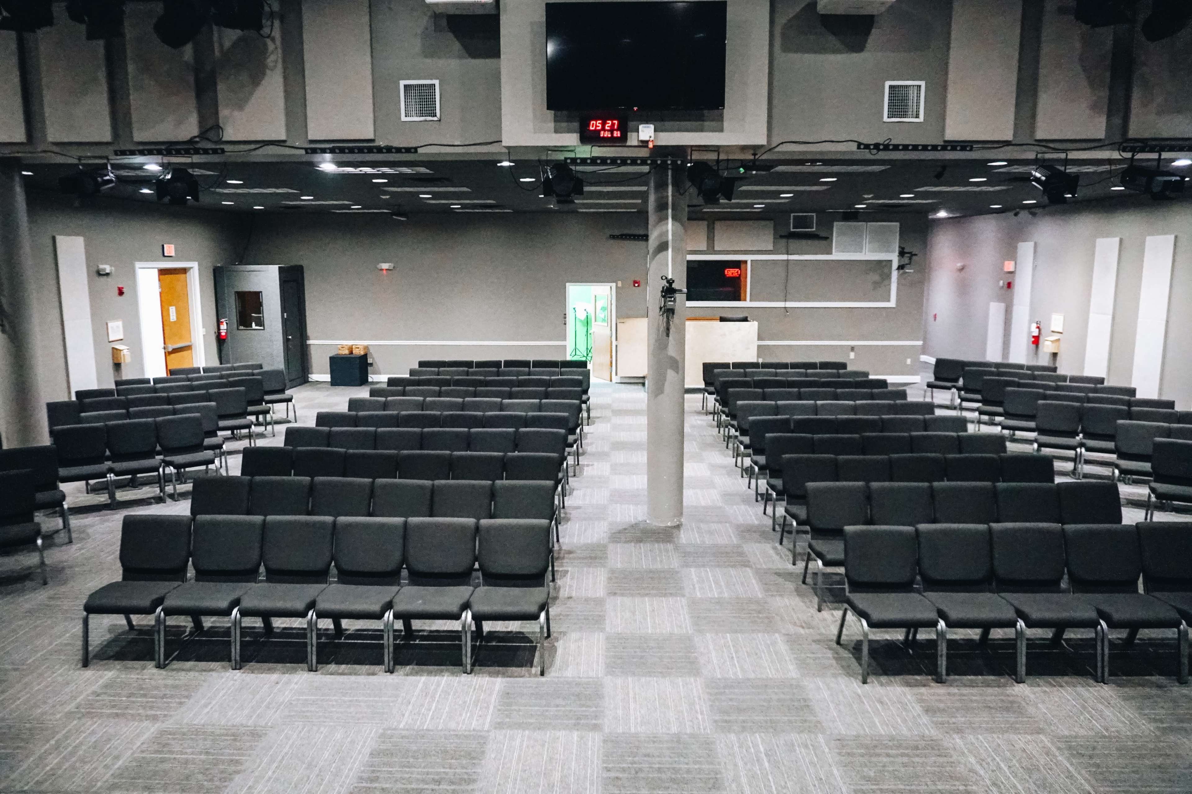 Doral Event Space with Stage, Seating & Sound – Auditorium Image in Doral, Doral, FL