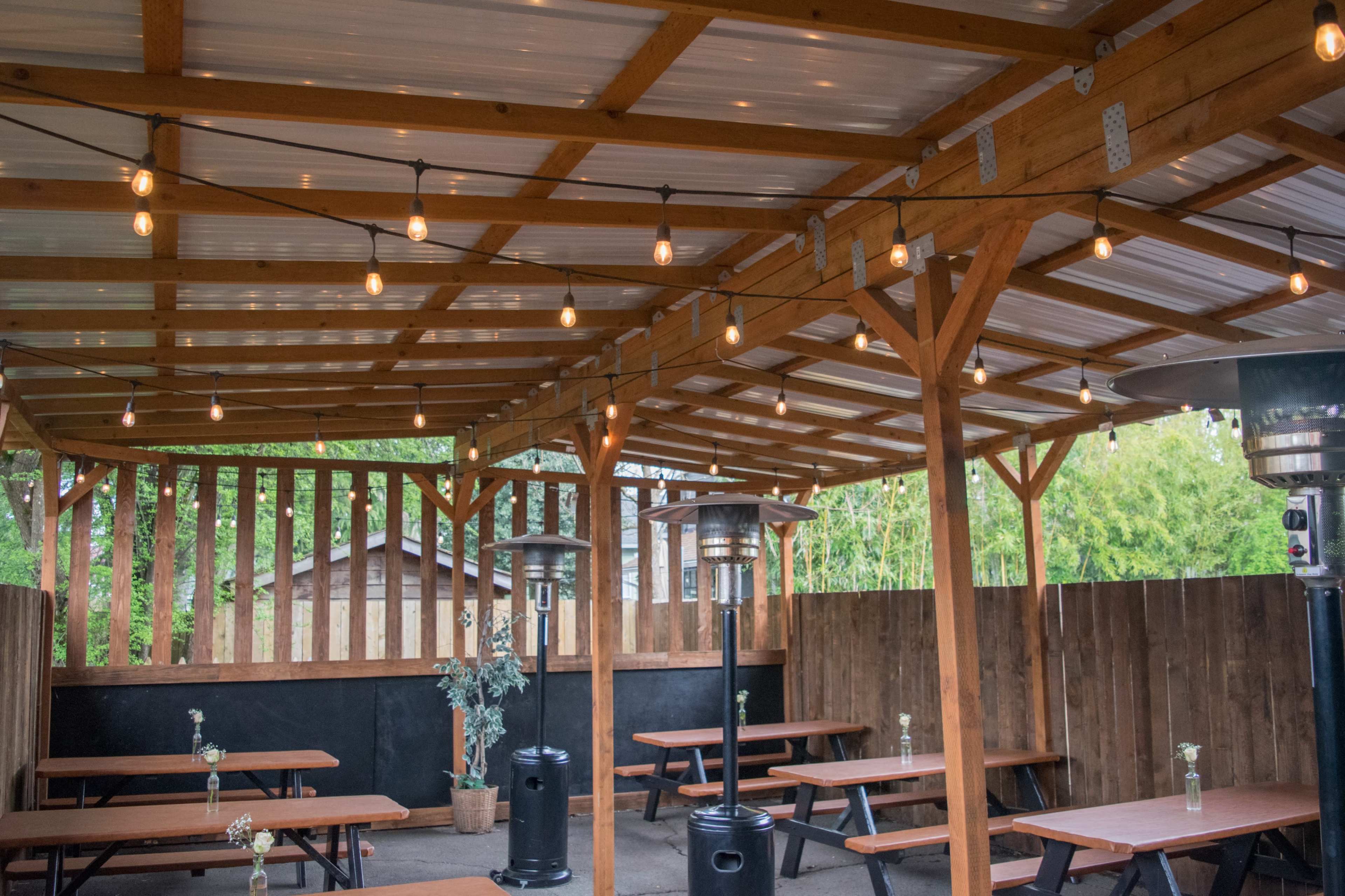 Covered Private Back Patio Alberta Arts District Image in Northeast Portland, Portland, OR