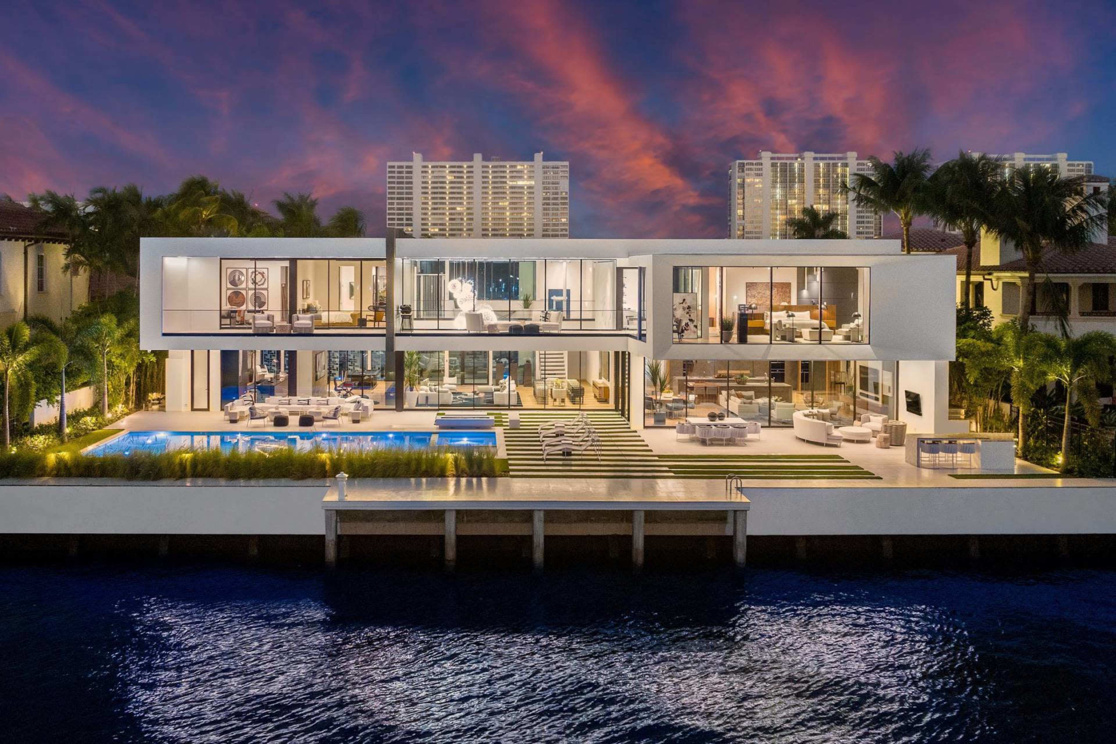 Epic $20m+ Luxury Waterfront Mansion In Boca Raton Image in Boca Raton, Boca Raton, FL