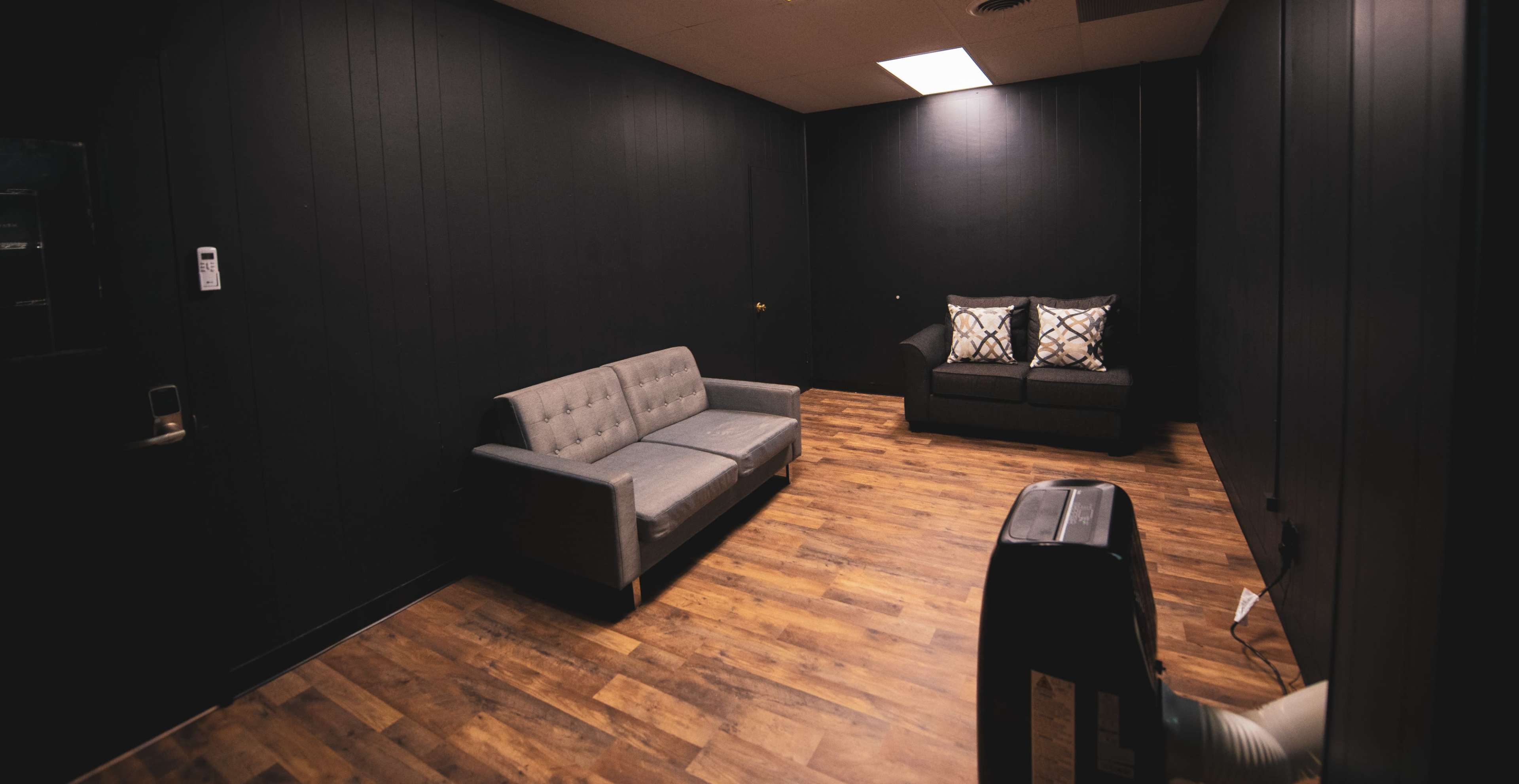 “Dynamic Black & Red Room Studio – Perfect for Boudoir, Creative Photography, & Video Content Creation” Image in Capitol View - Stifft Station, Little Rock, AR