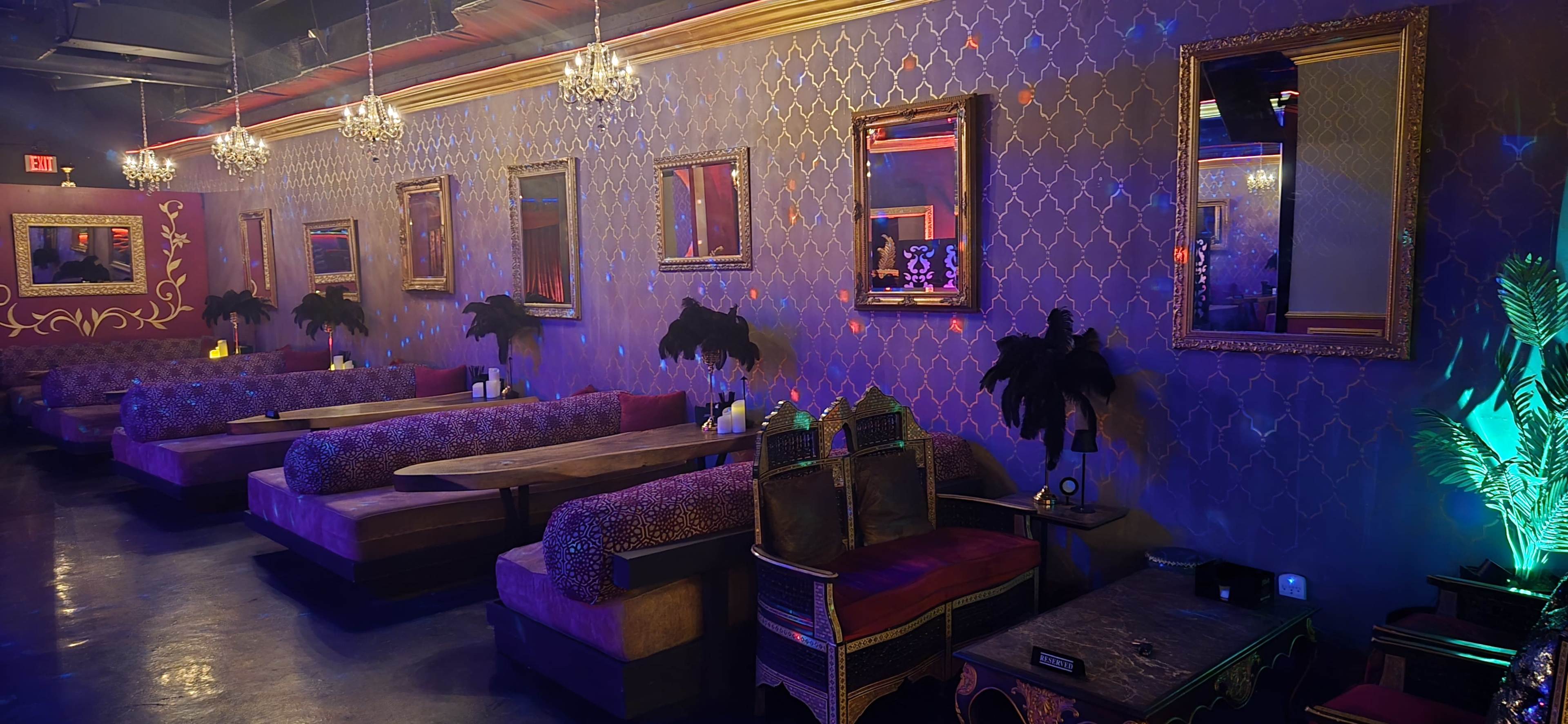 Hookah Lounge with authentic Moroccan motif Image in Hallandale Beach, Hallandale Beach, FL