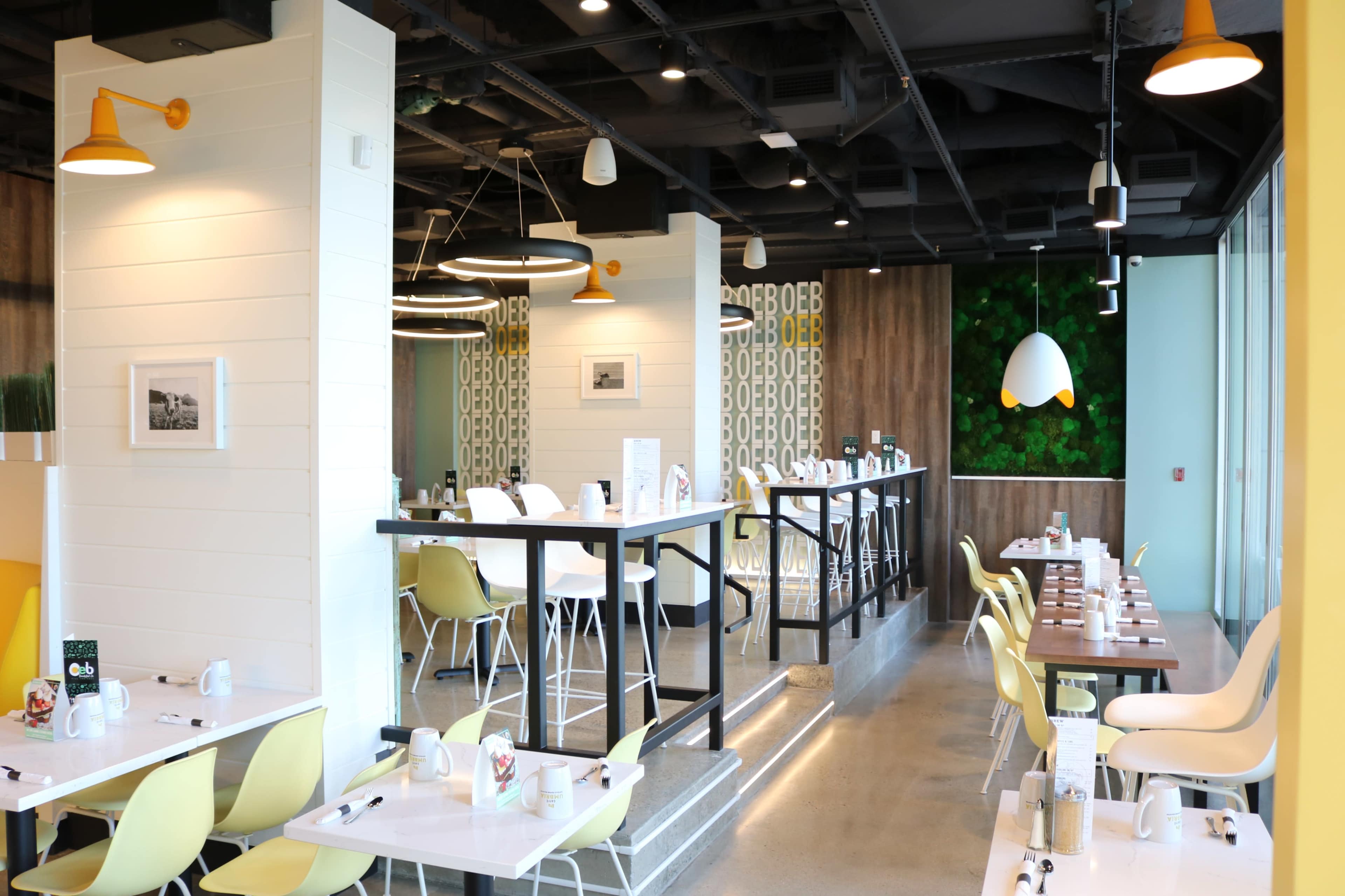 Bright and beautiful restaurant with views of the marinaside docks. Image in Downtown Vancouver, Vancouver, BC