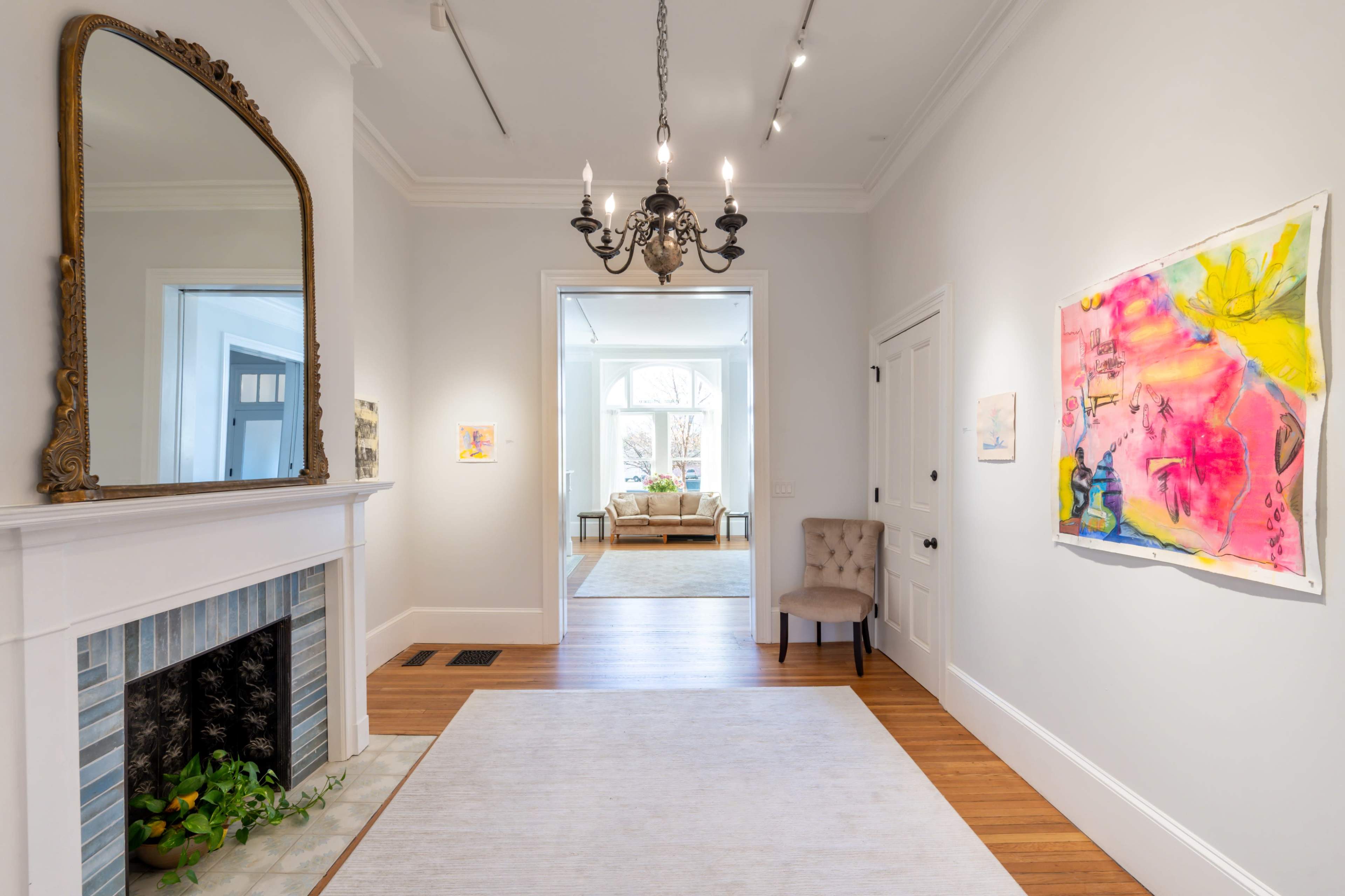 Beautiful Art Gallery in Meticulously Restored Historic Brownstone Image in Charles North, Baltimore, MD