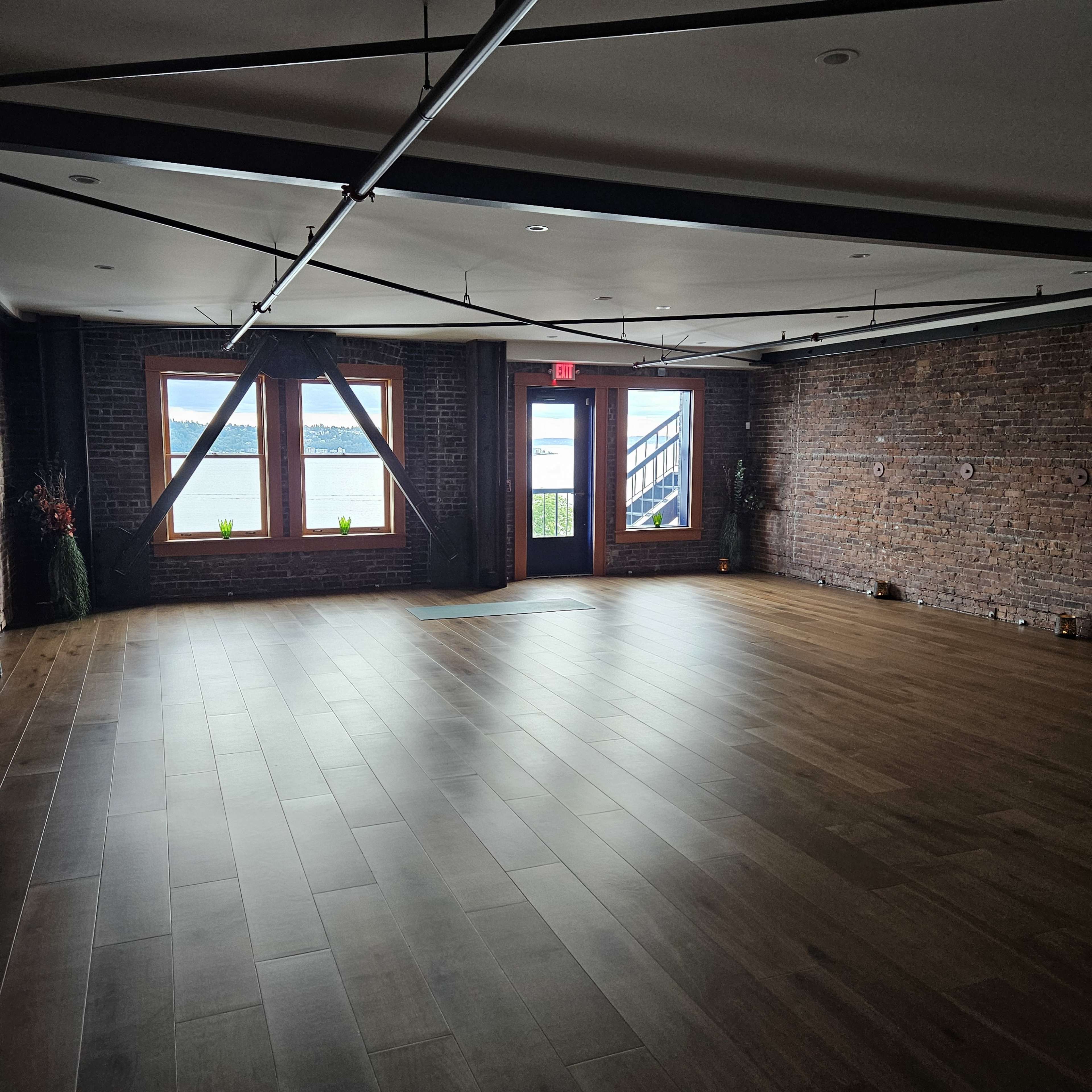 Tranquil Yoga Studio & Creative Event Space in Historic Pike Place Market (Ocean Views) Image in Central Business District, Seattle, WA