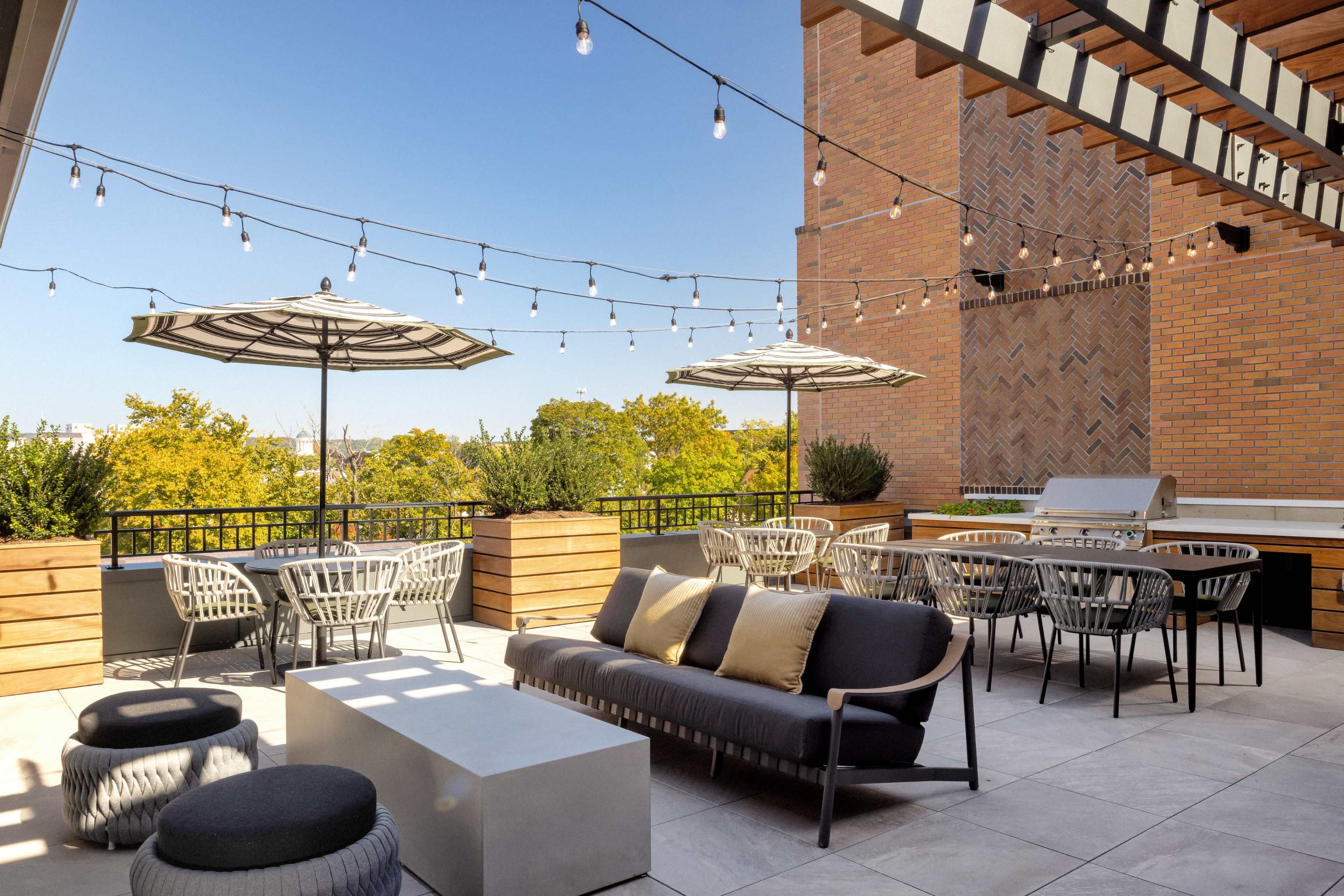 Interior Rooftop Lounge Perfect for your Next Gathering Image in Somerville, Somerville, NJ