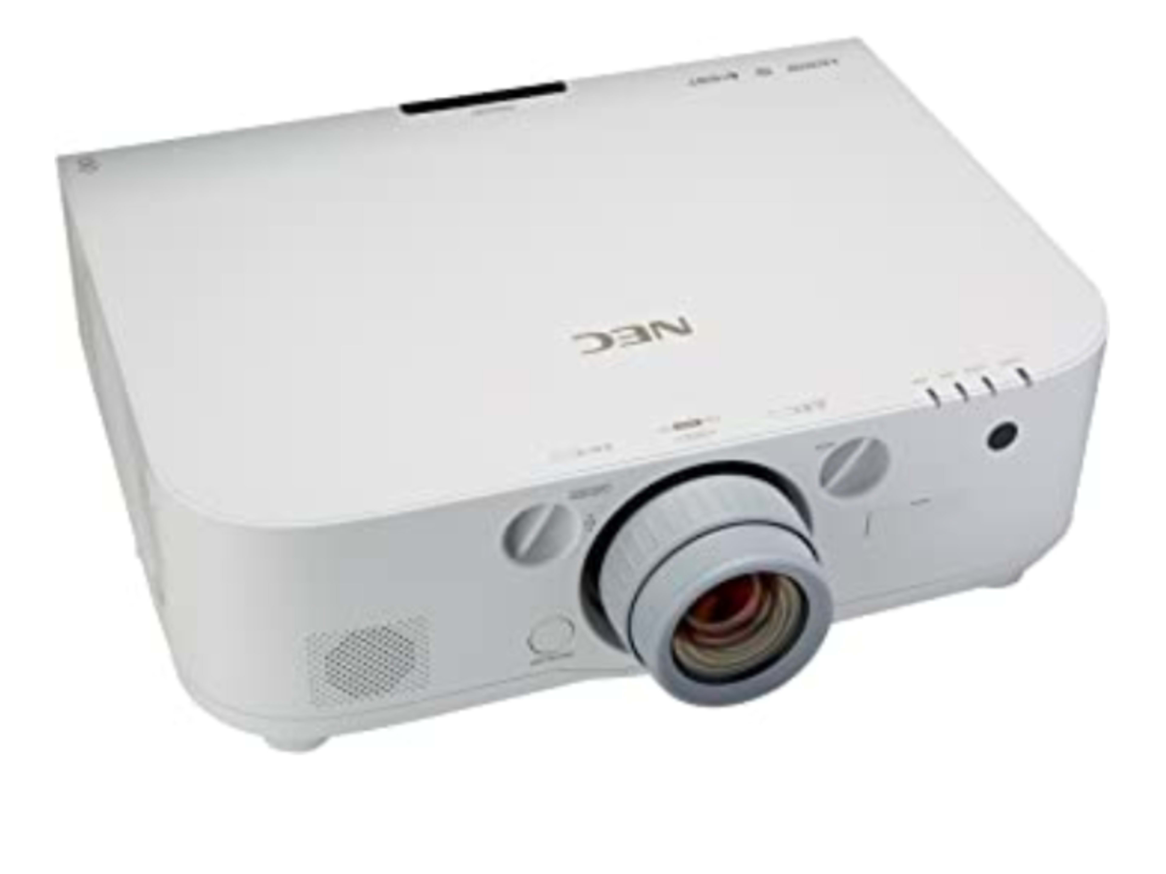 NEC Projector with Hi-Def Backlit Screen 