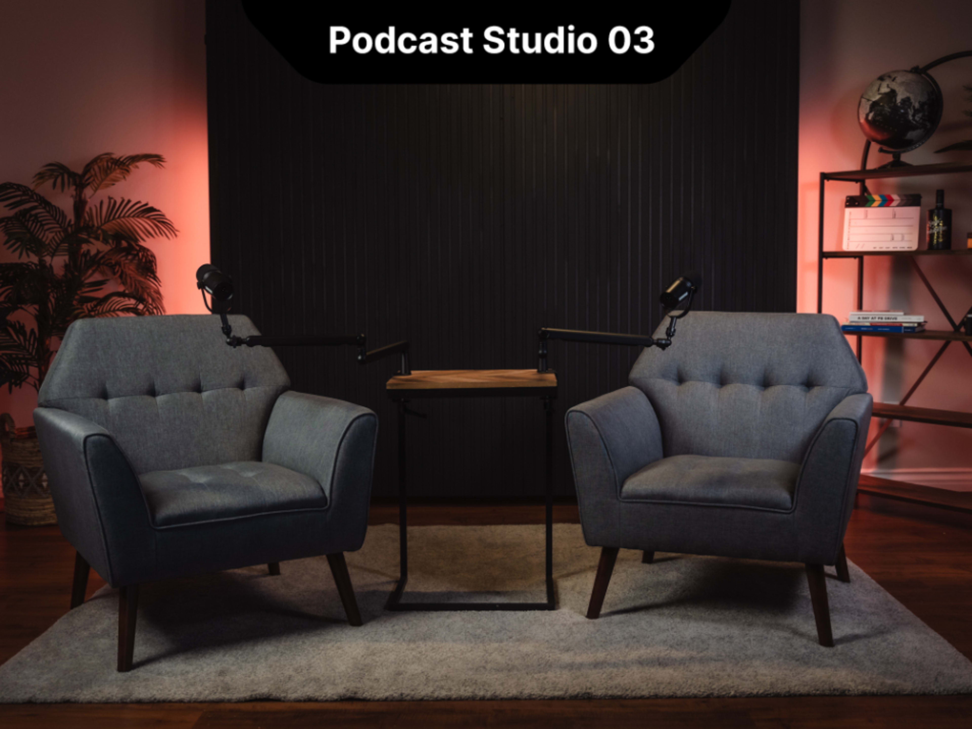 Podcast Studio Set Up #3