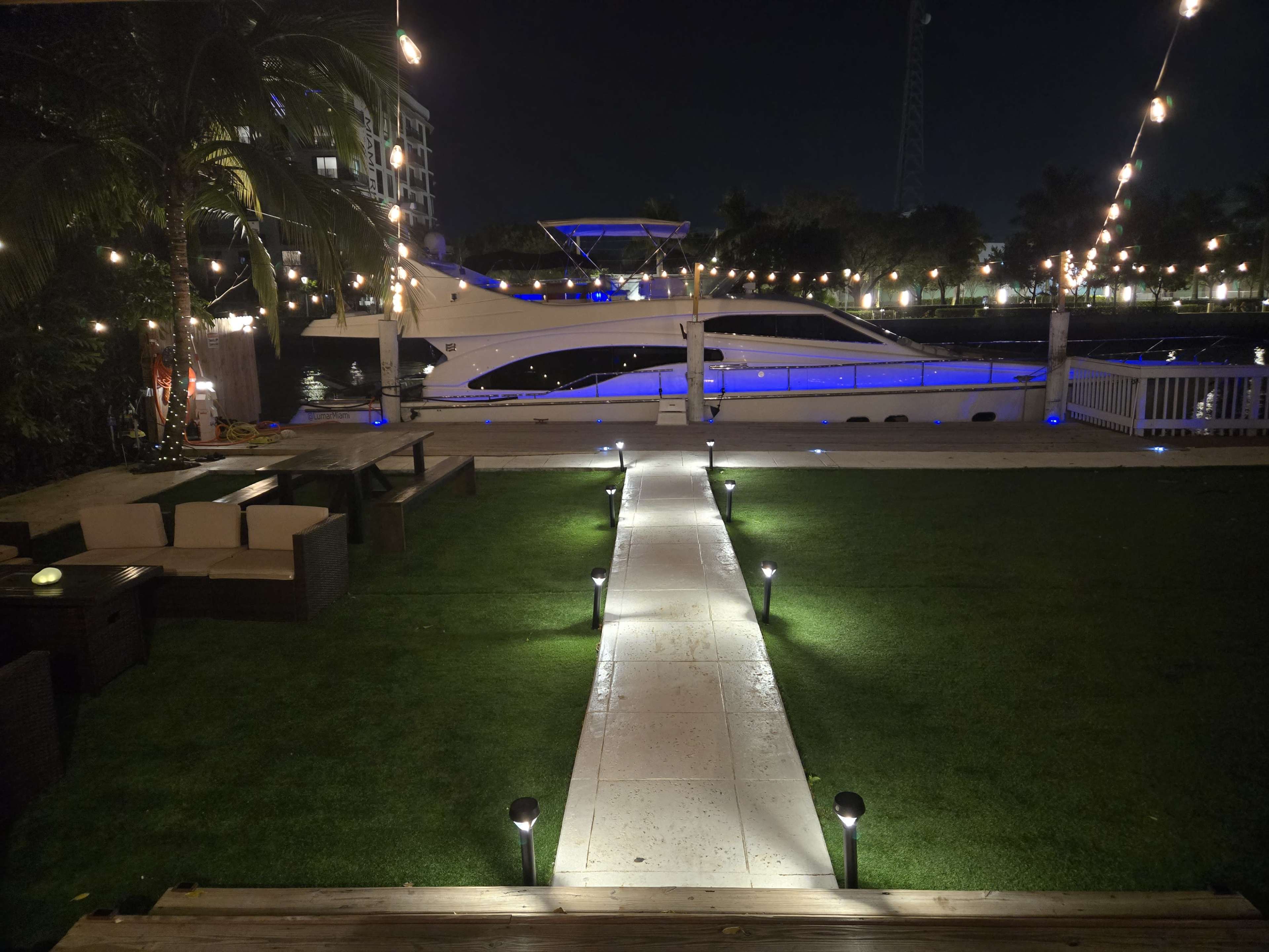 80 foot yacht waterfront property, large outdoor area, access to two yachts Image in Spring Garden, Miami, FL