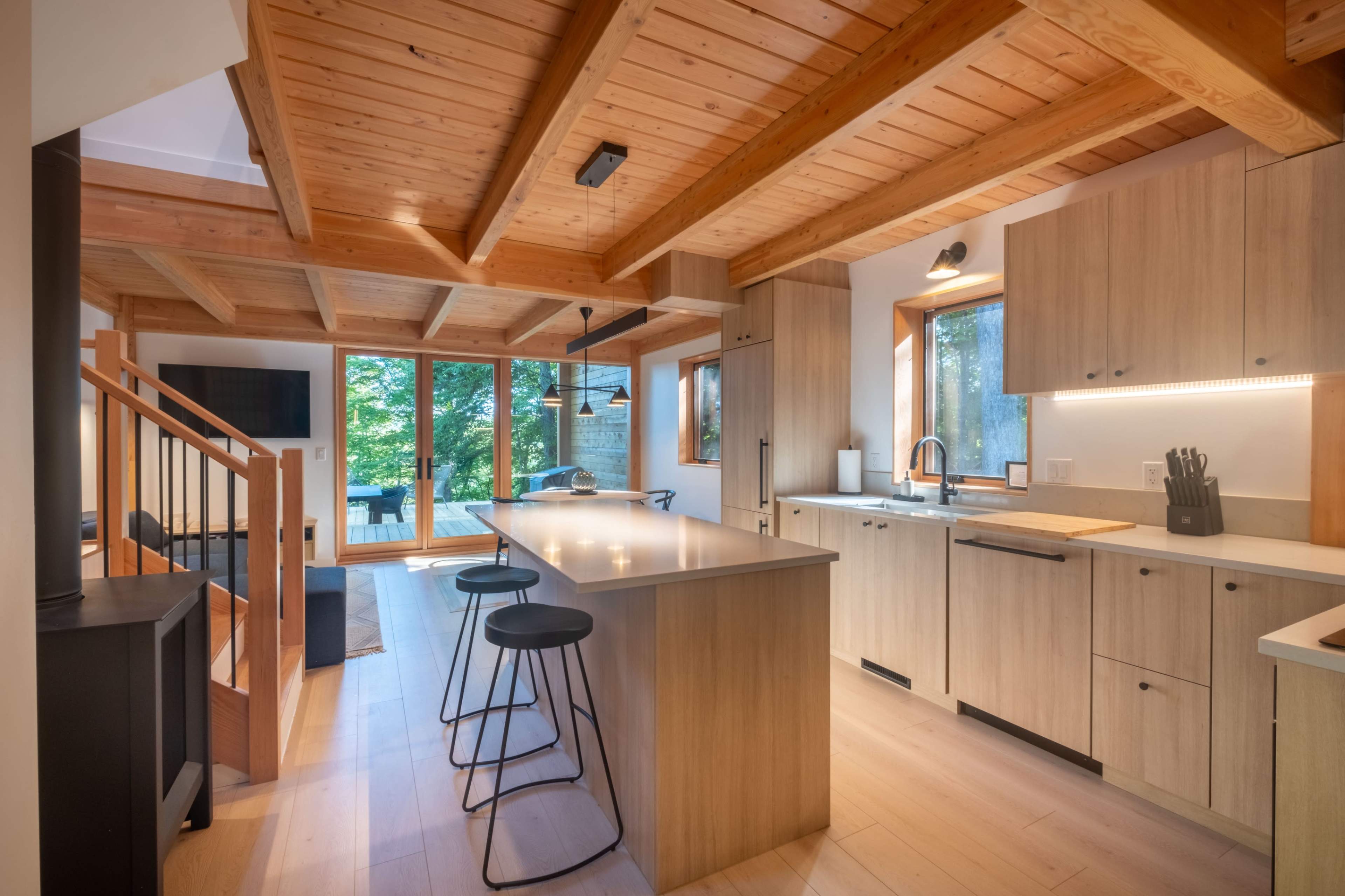 Modern Waterfront Cottage Image in Dysart and Others, Haliburton, ON