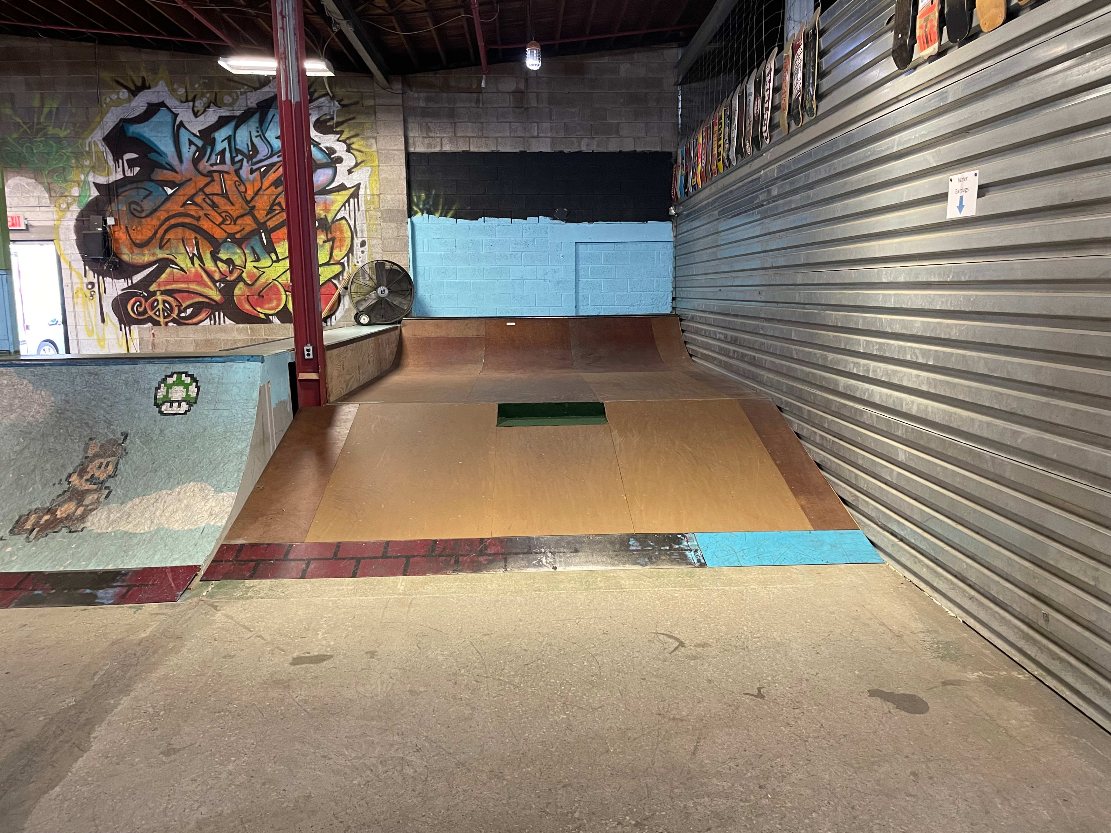 Suburban Private Indoor Skatepark Warehouse Image in Lower Gwynedd Township, Ambler, PA