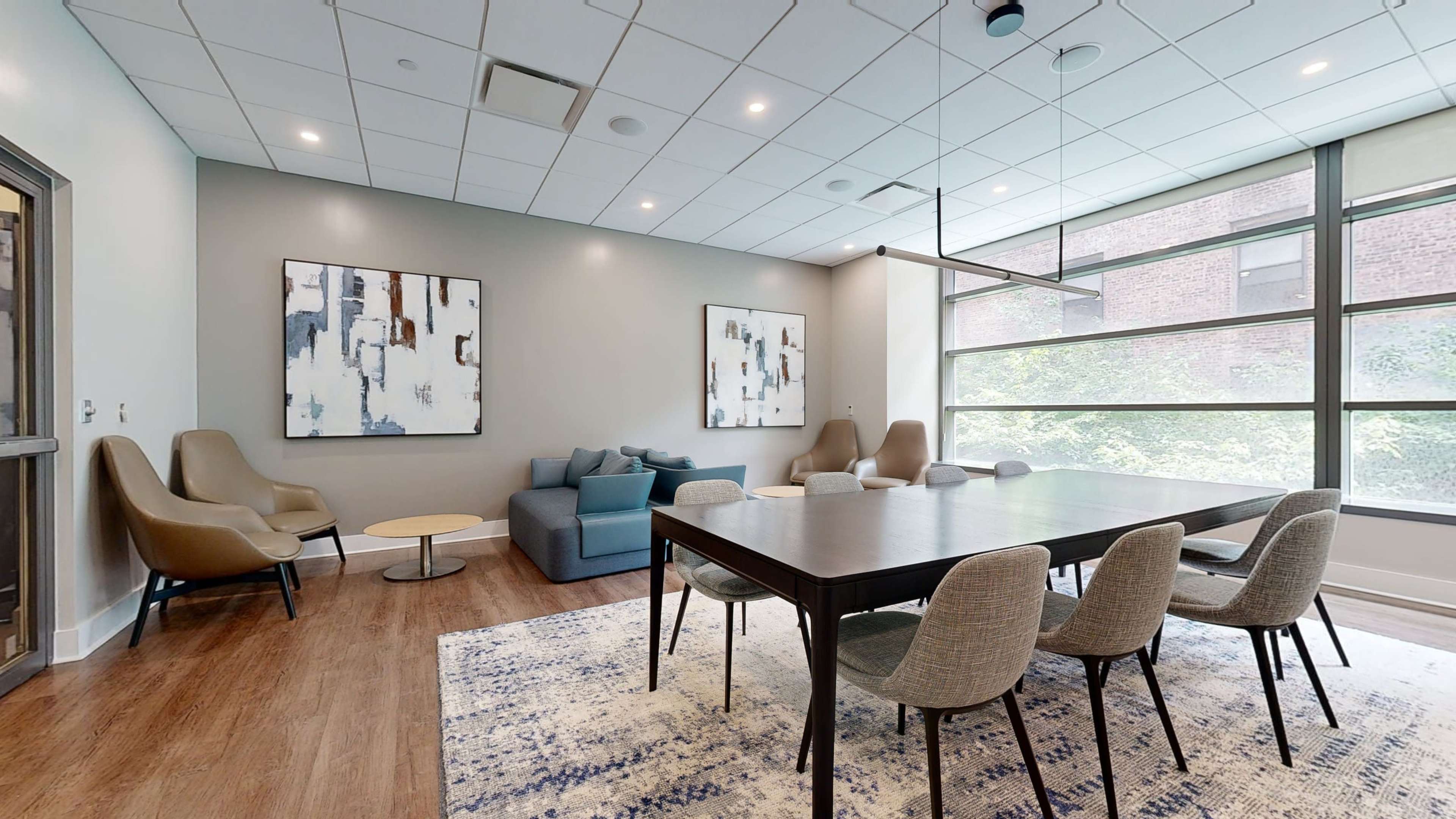 Cozy Mezzanine Space Ideal For Small Gatherings Image in Midtown Manhattan, New York, NY