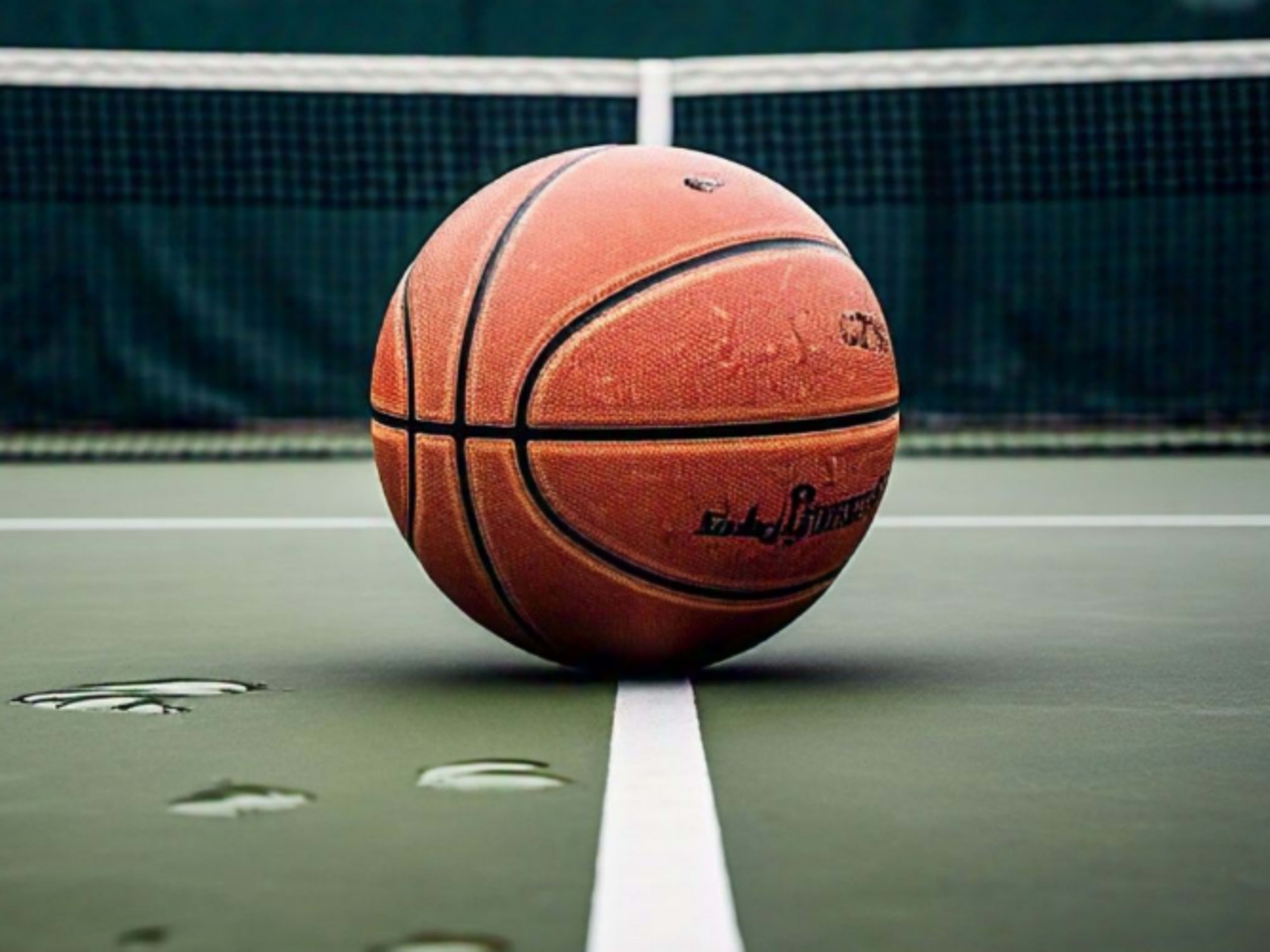 Rent Basketball Court on tennis court
