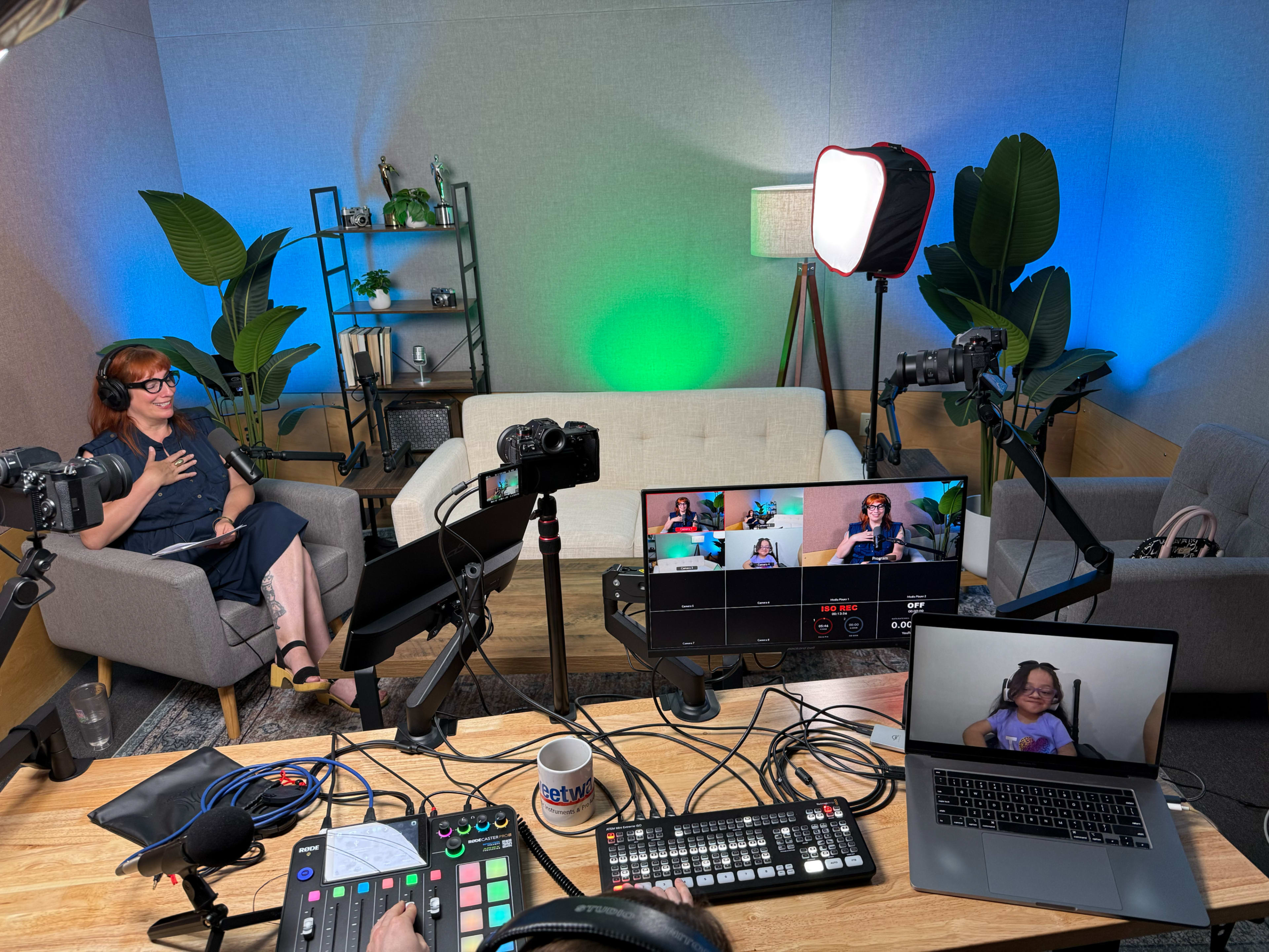 Video Podcast Studio - Full Service - Same Day Delivery Image in Downtown, Richond, VA