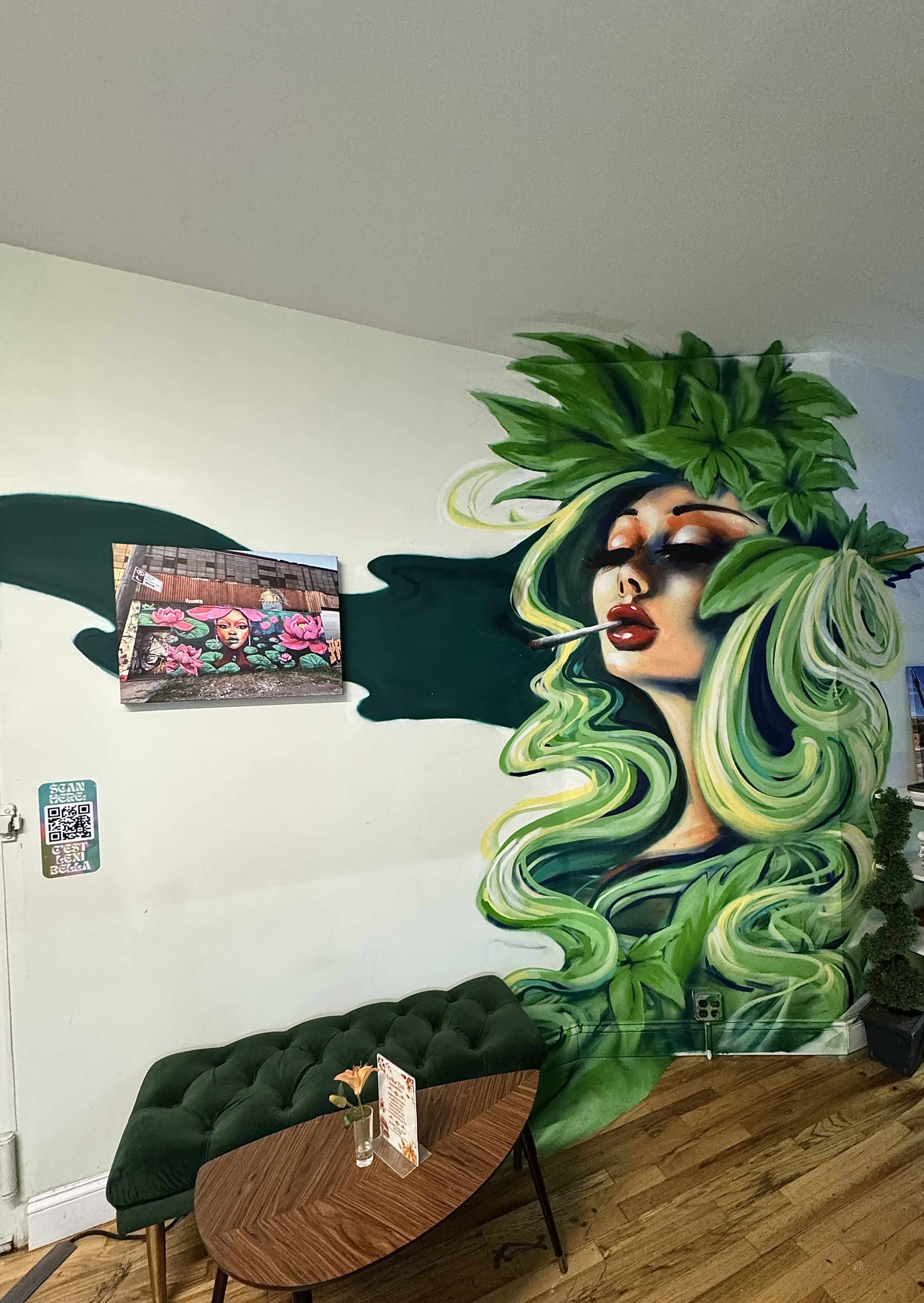 Vibrant and Eclectic Lower East Side Cafe Image in East Village, New York, NY
