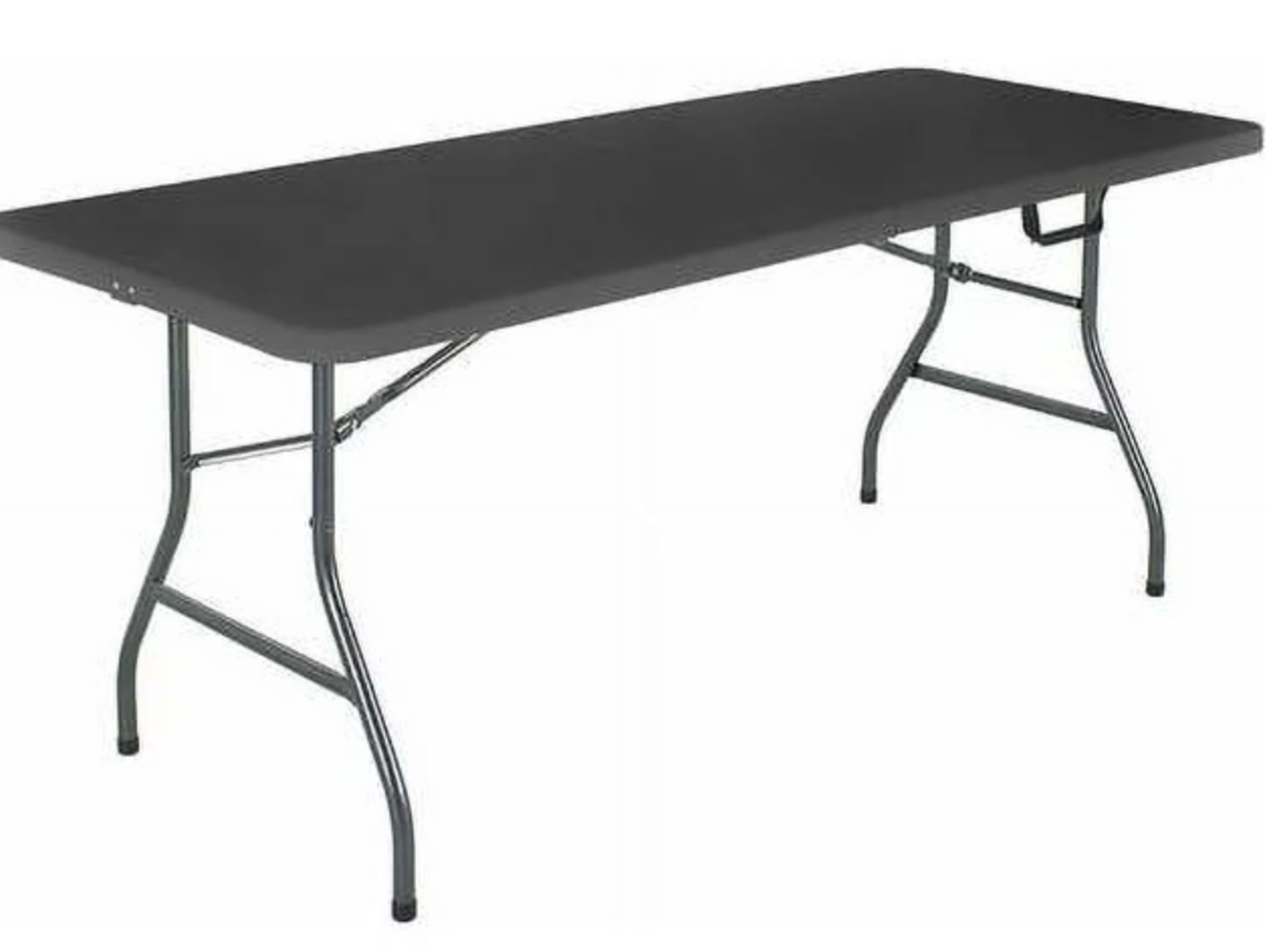 6ft Black Table
