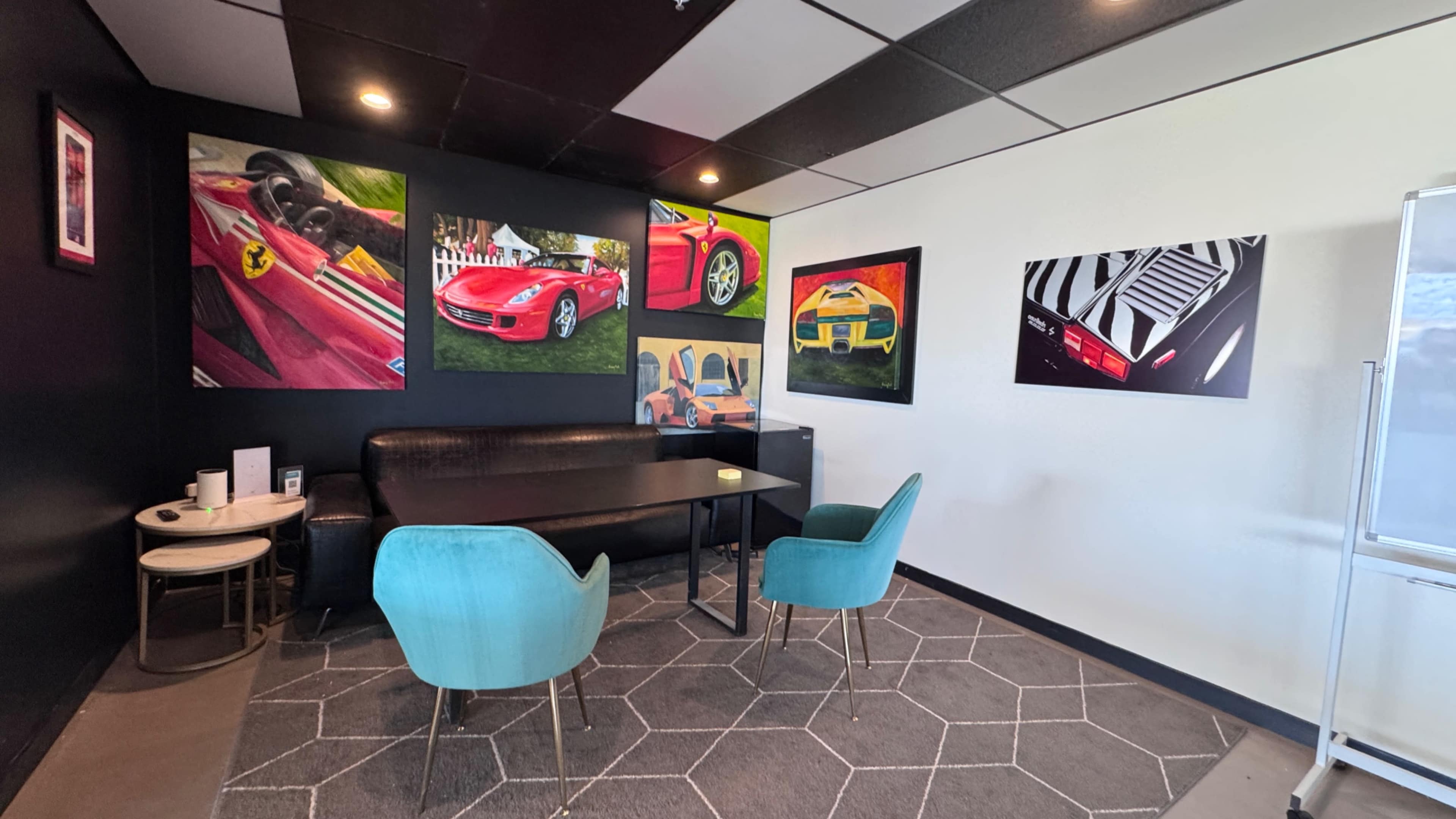 Creative Meeting room office space in a beutiful Auto Gallery Image in Redwood City, Redwood City, CA