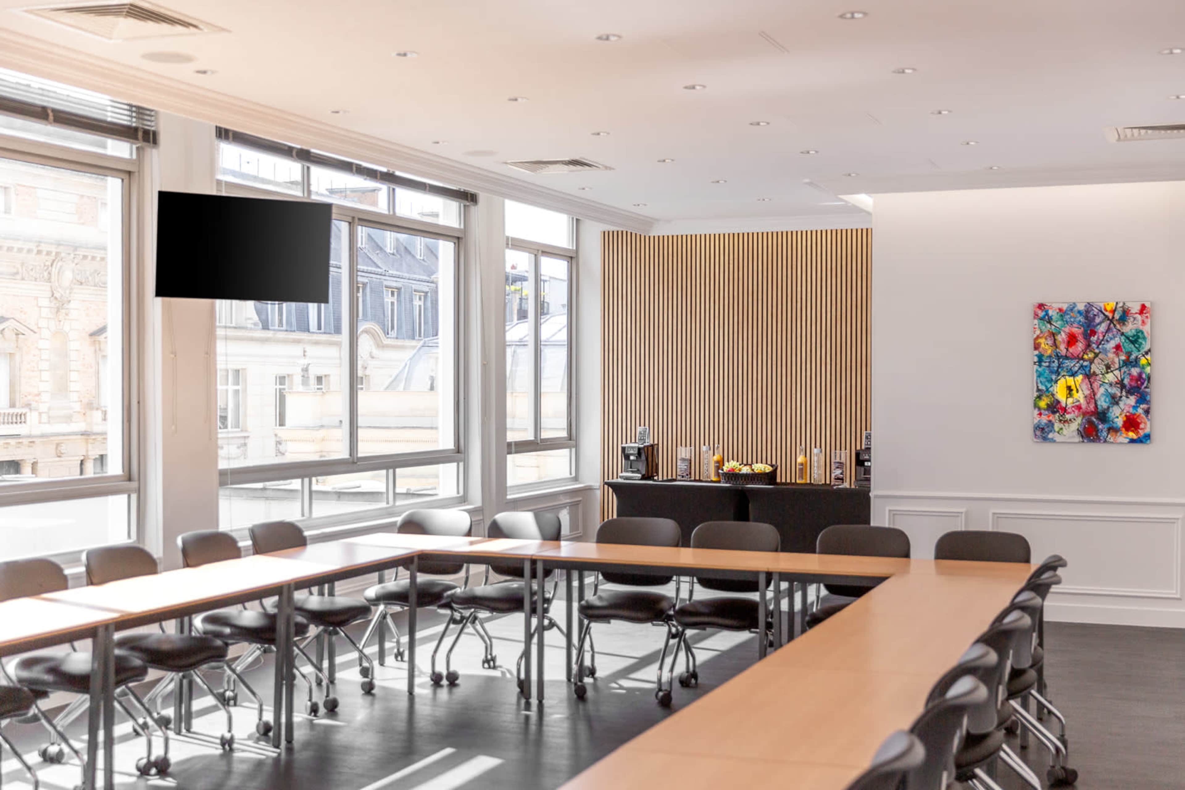 Salle plénière, séminaire de 100 m² Image in New Athens, Paris