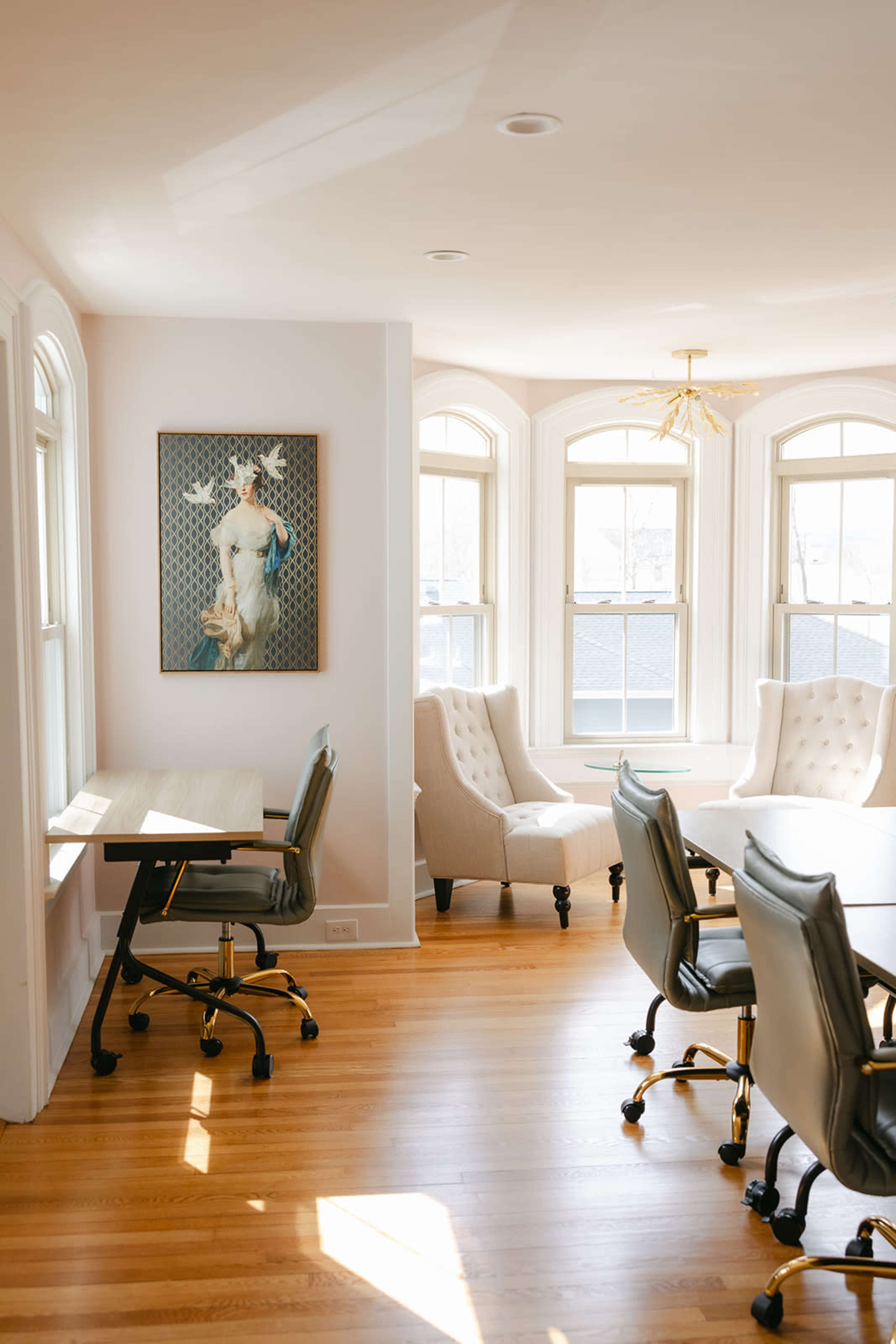 Upstairs: Entire upstairs workspace in Victorian Home / Coworking space! Image in Cheshire Village, Cheshire, CT