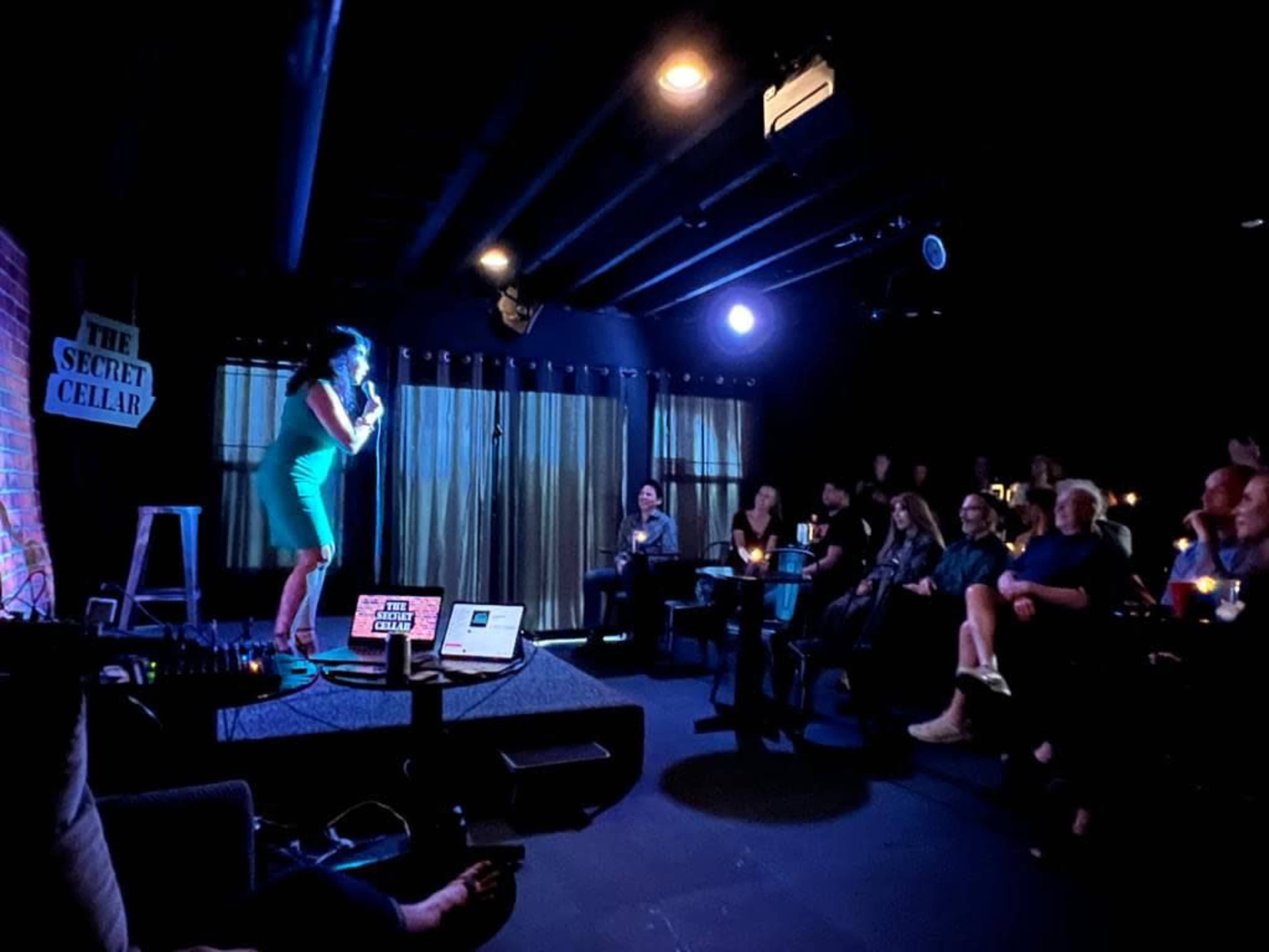 Secret speakeasy comedy club in suburban neighborhood that seats 52 Image in Aurora, Aurora, CO