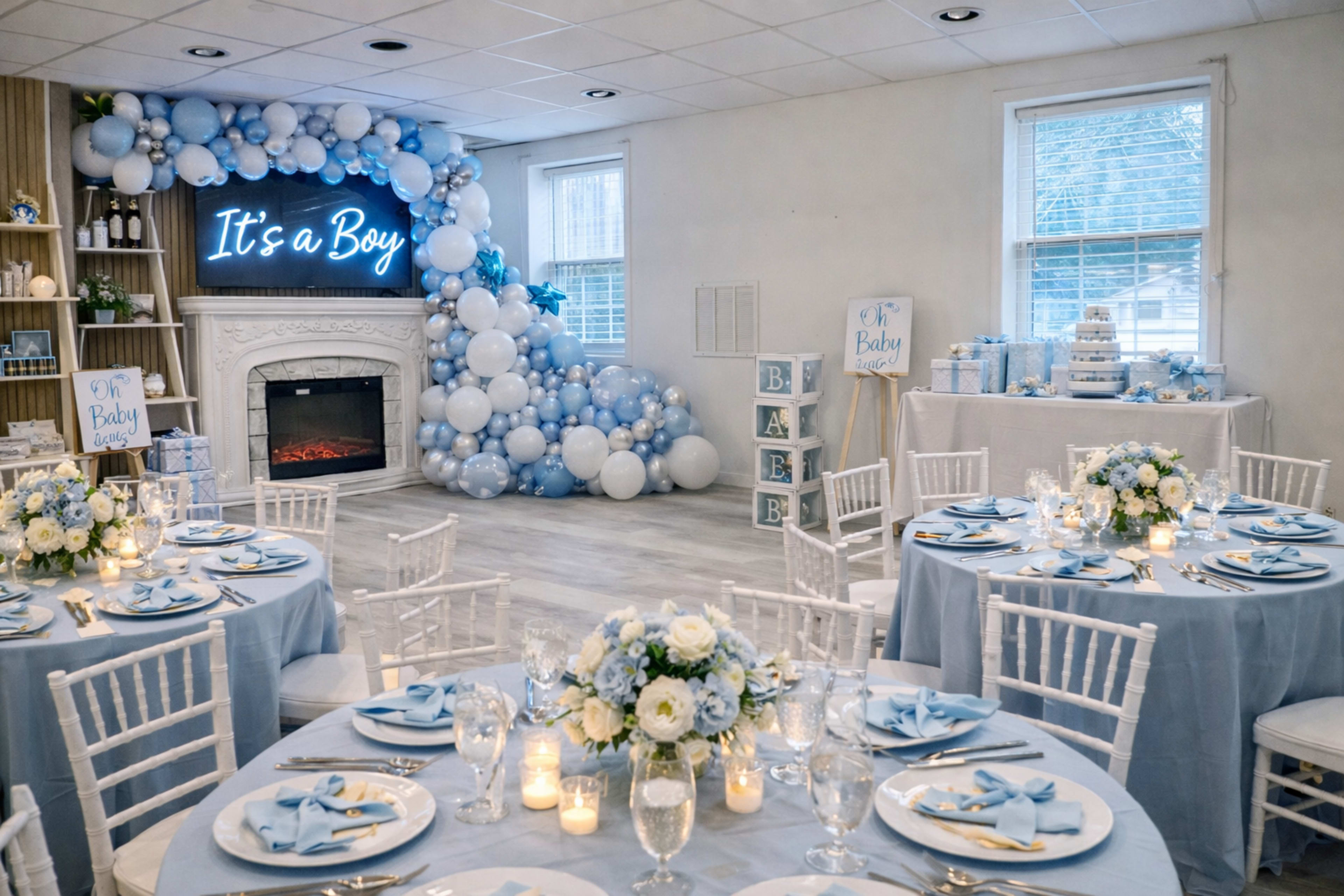 Iconic bar-forward event space with lounge + fireplace Image in Boulder Park, Atlanta, GA